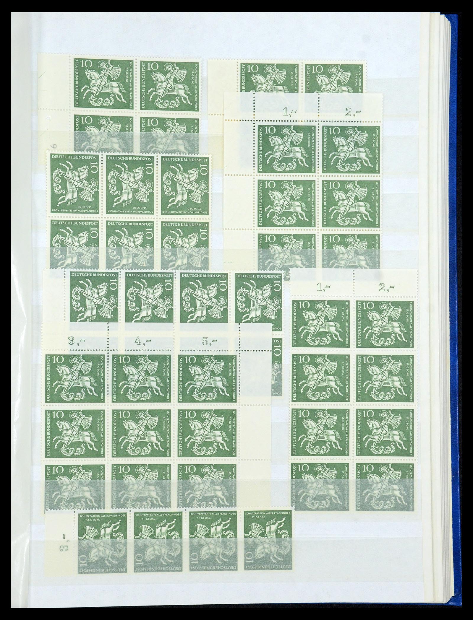 35909 035 - Postzegelverzameling 35909 Bundespost 1949-2000.