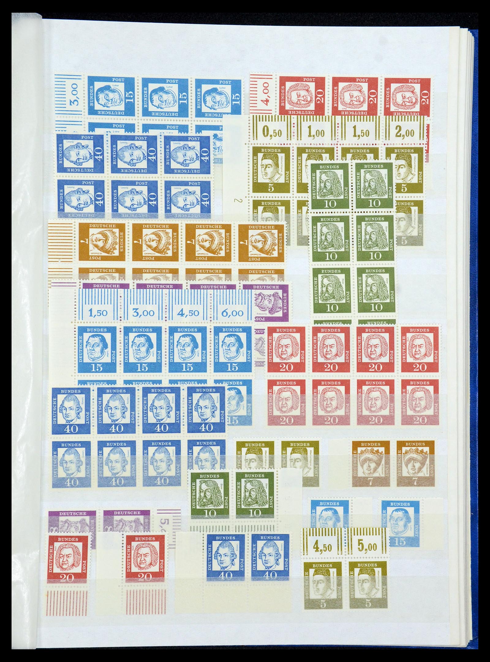 35909 037 - Postzegelverzameling 35909 Bundespost 1949-2000.