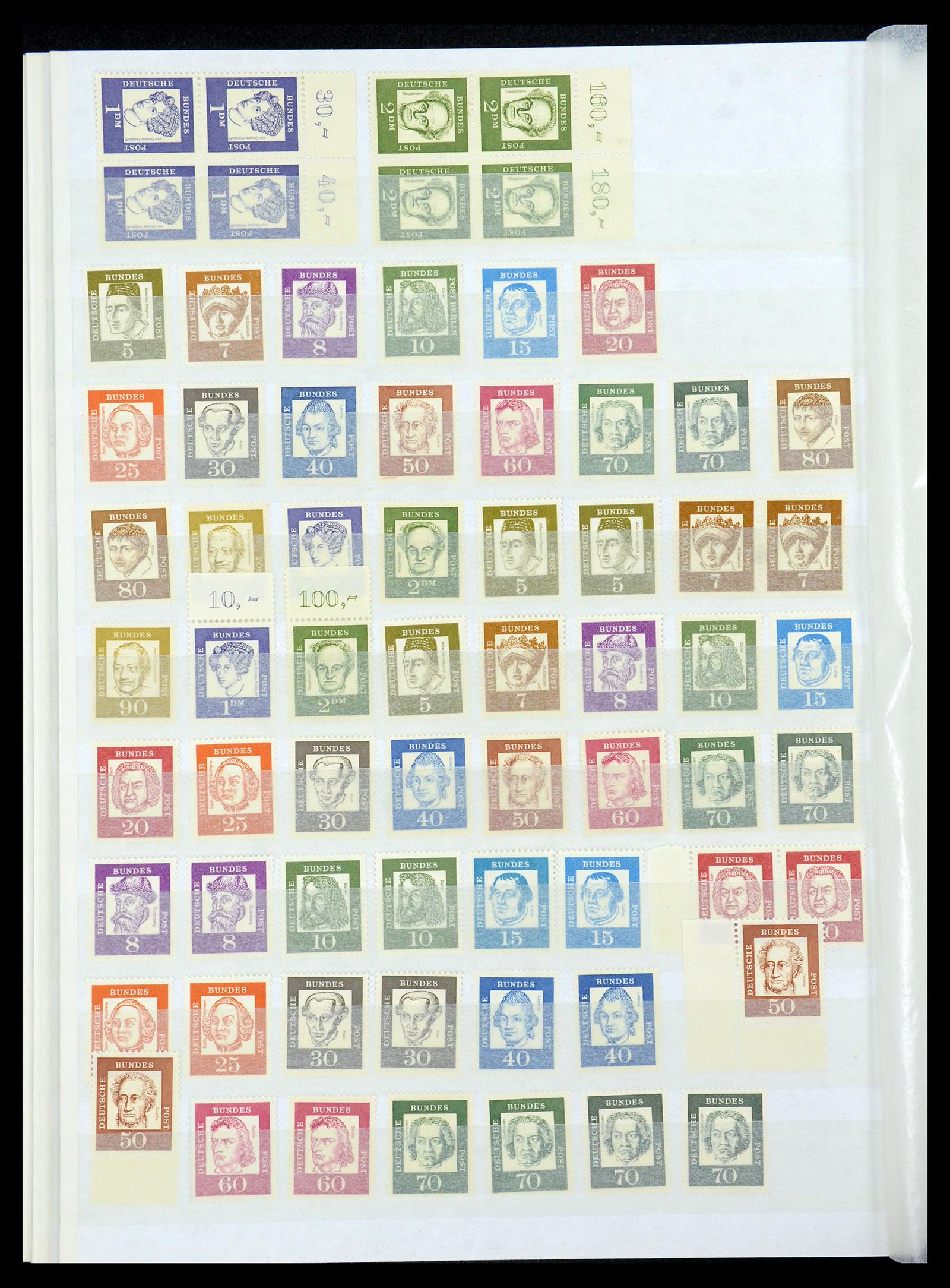 35909 045 - Postzegelverzameling 35909 Bundespost 1949-2000.
