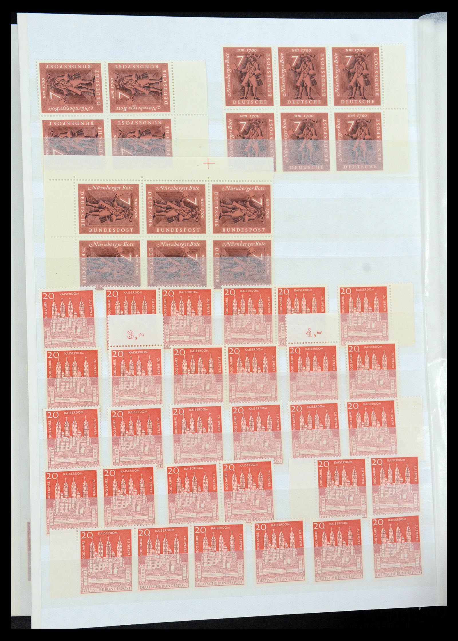 35909 050 - Postzegelverzameling 35909 Bundespost 1949-2000.