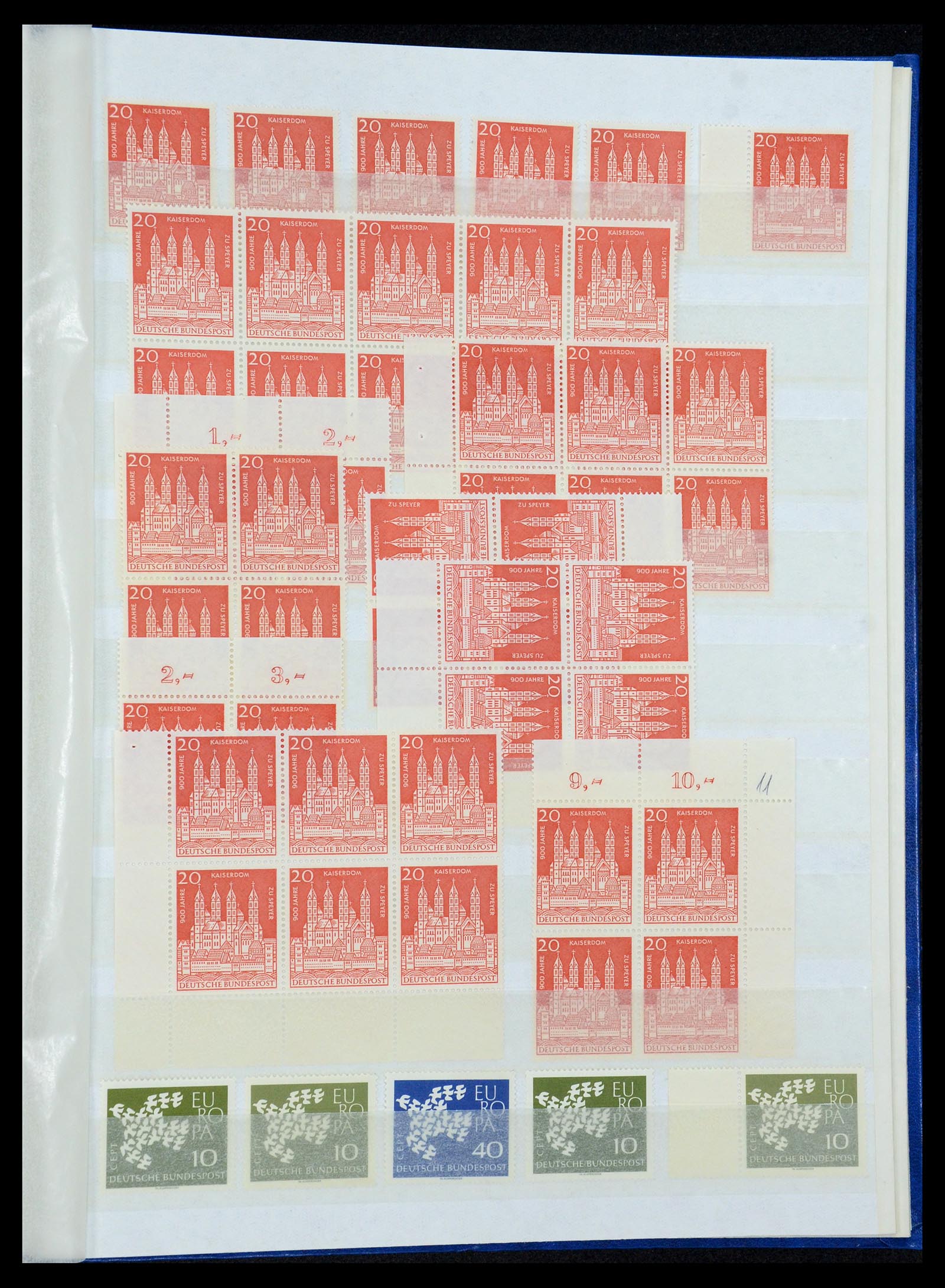 35909 051 - Postzegelverzameling 35909 Bundespost 1949-2000.