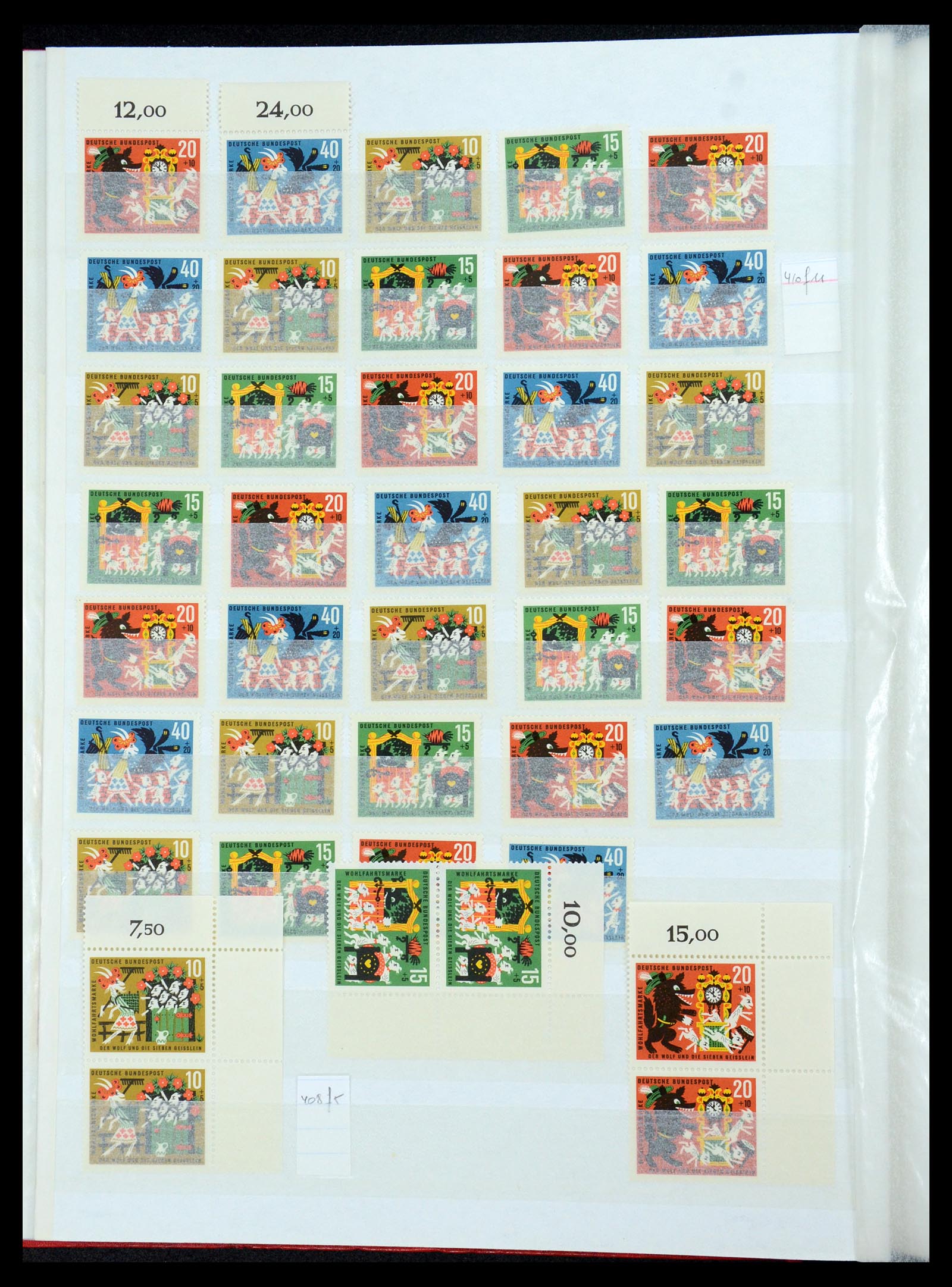 35909 088 - Stamp Collection 35909 Bundespost 1949-2000.