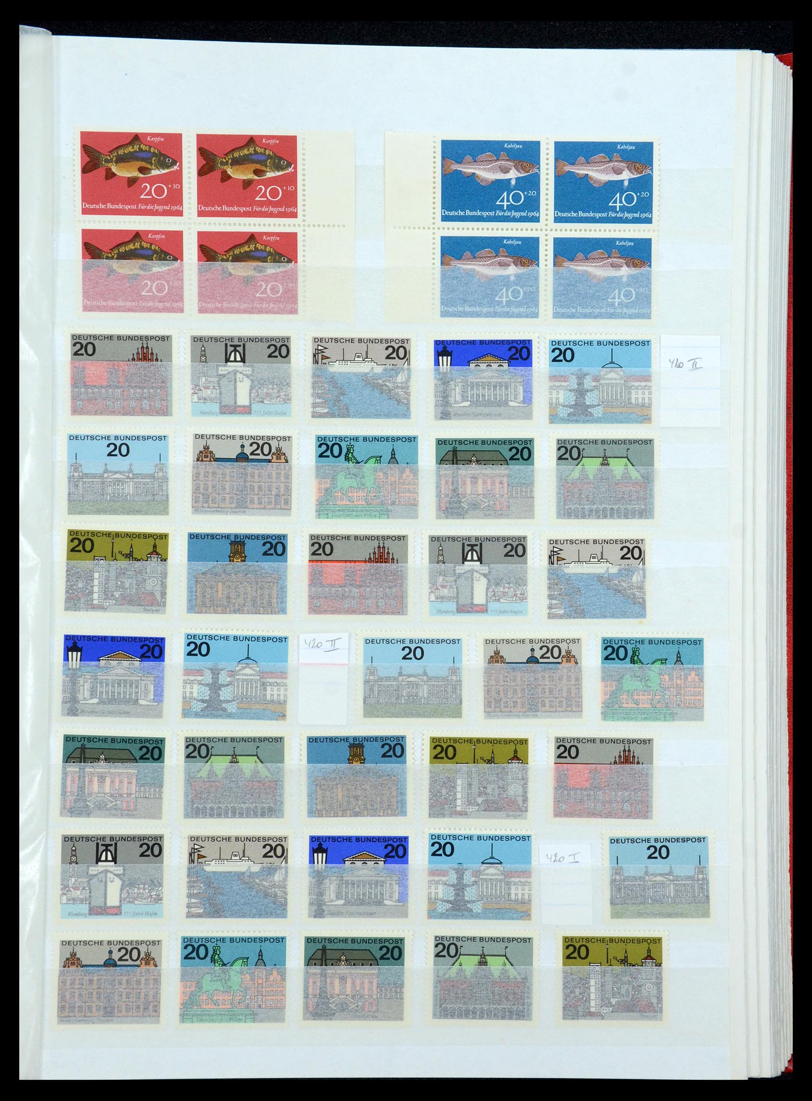35909 091 - Stamp Collection 35909 Bundespost 1949-2000.