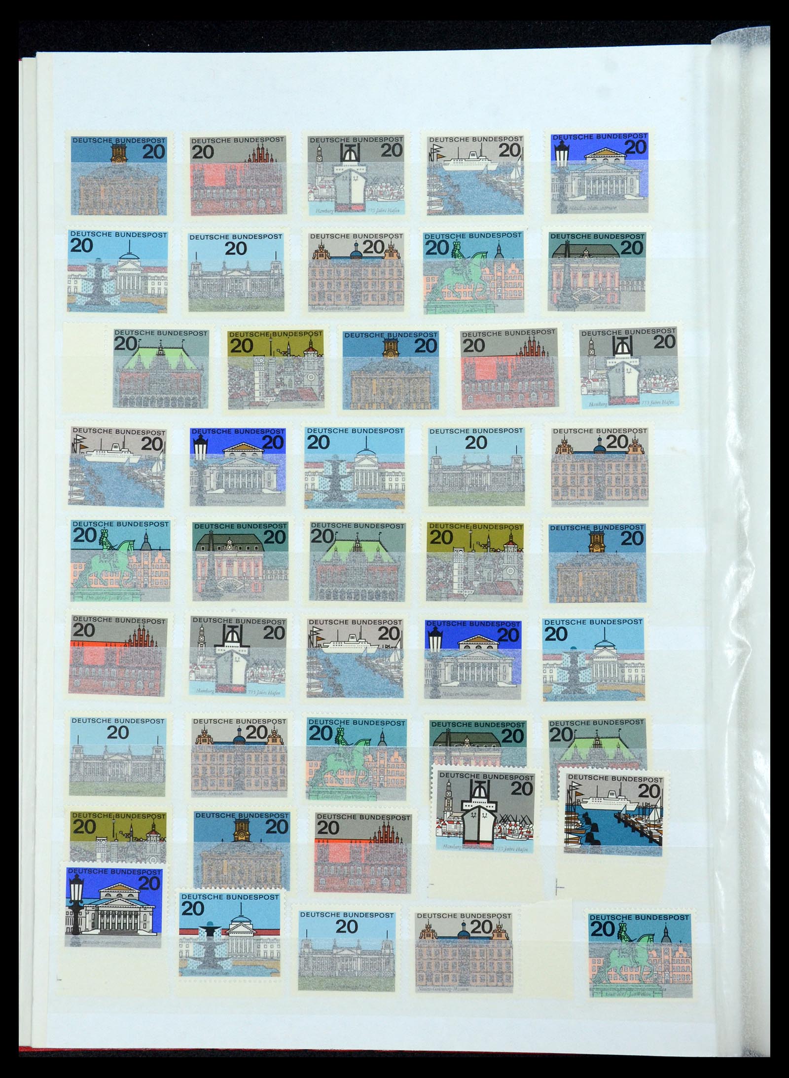 35909 092 - Stamp Collection 35909 Bundespost 1949-2000.