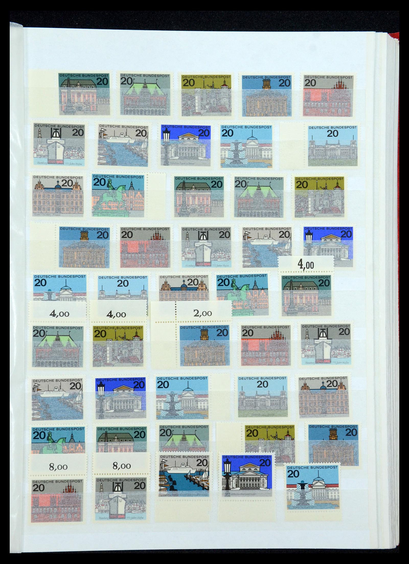 35909 093 - Stamp Collection 35909 Bundespost 1949-2000.