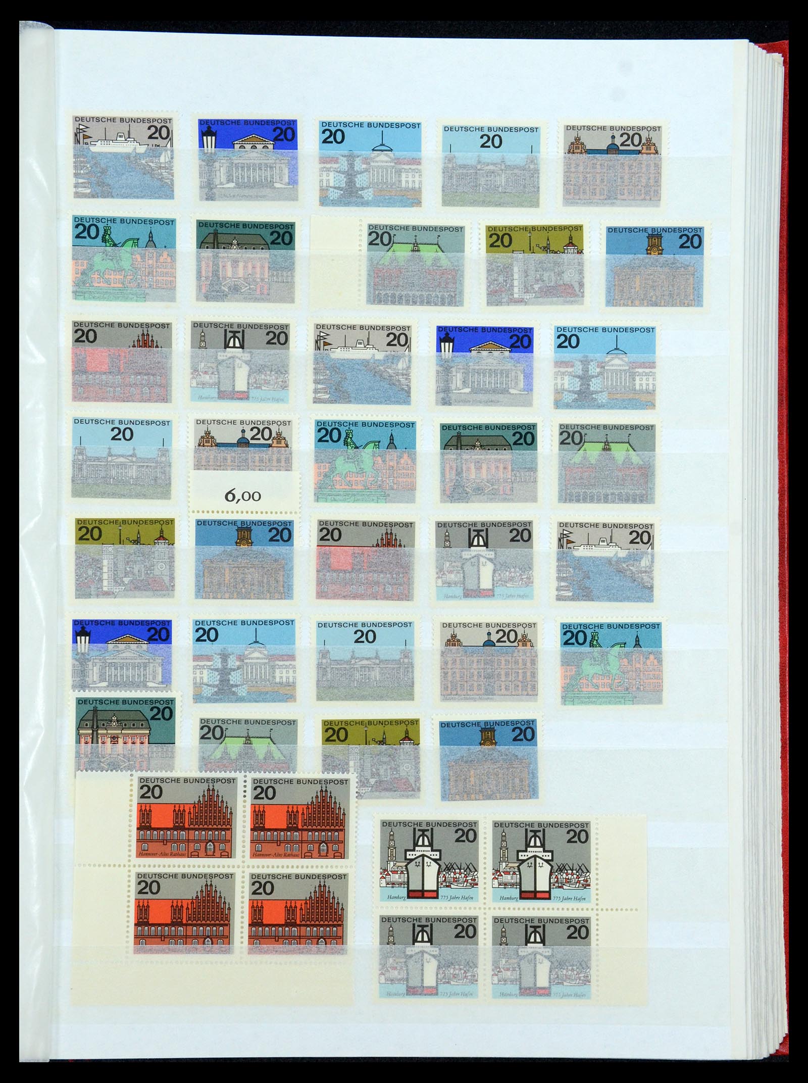35909 095 - Stamp Collection 35909 Bundespost 1949-2000.