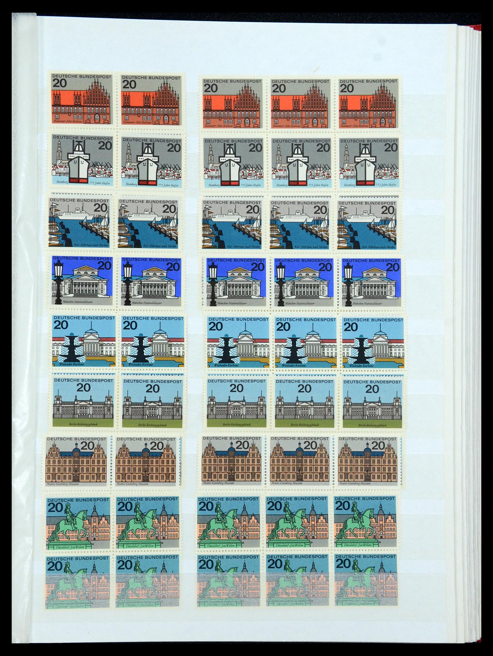 35909 097 - Stamp Collection 35909 Bundespost 1949-2000.