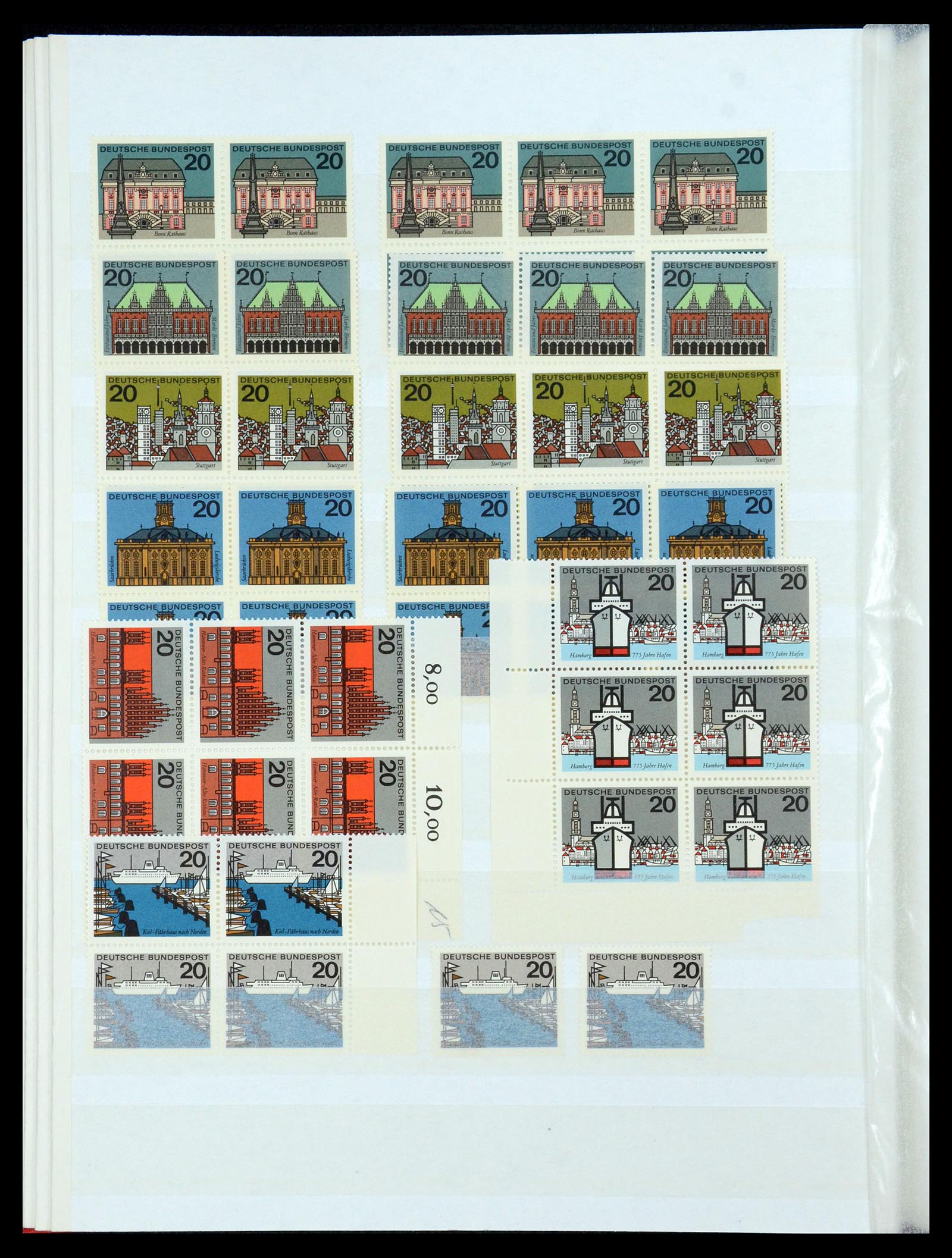 35909 098 - Stamp Collection 35909 Bundespost 1949-2000.