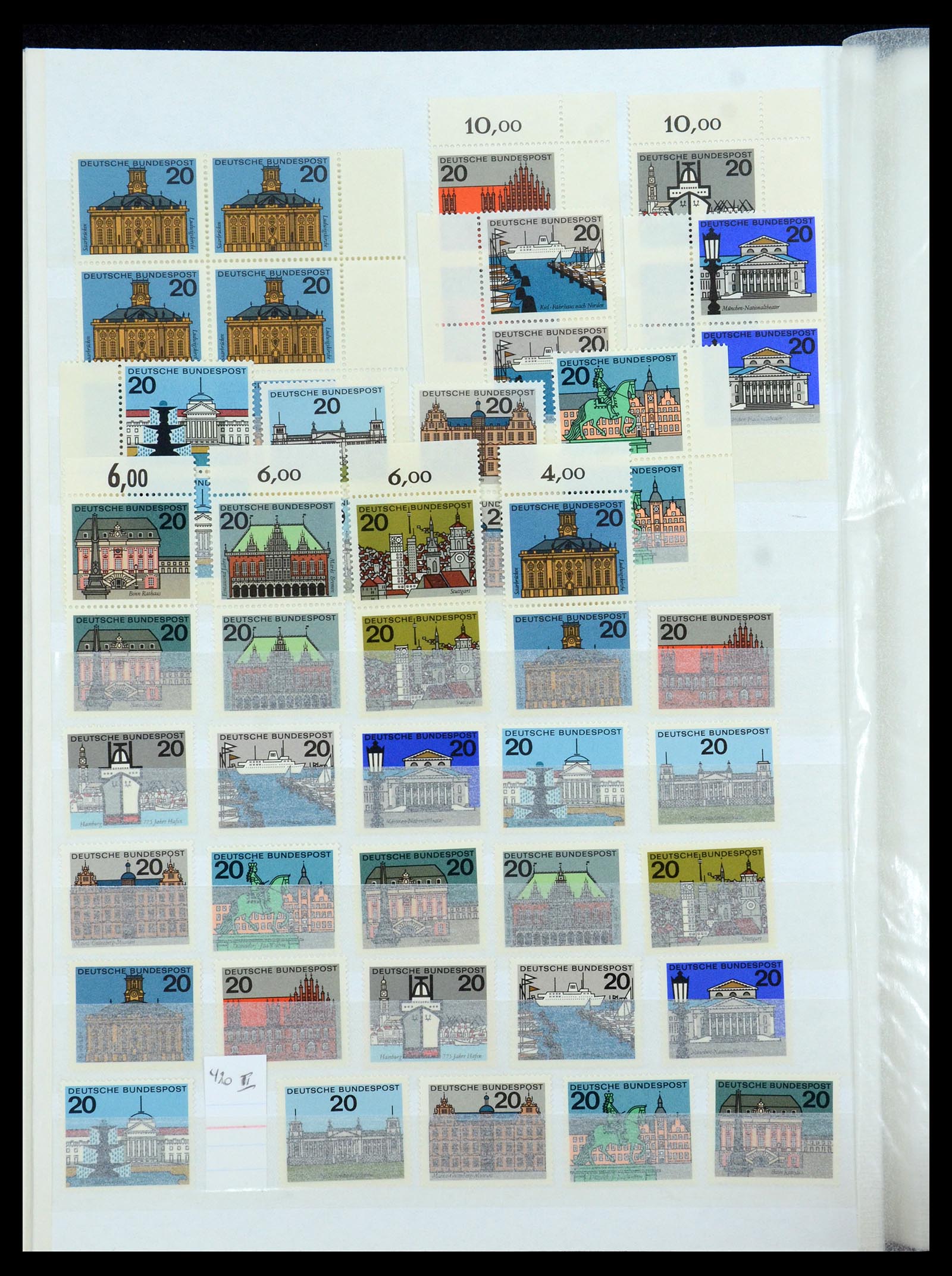 35909 100 - Stamp Collection 35909 Bundespost 1949-2000.