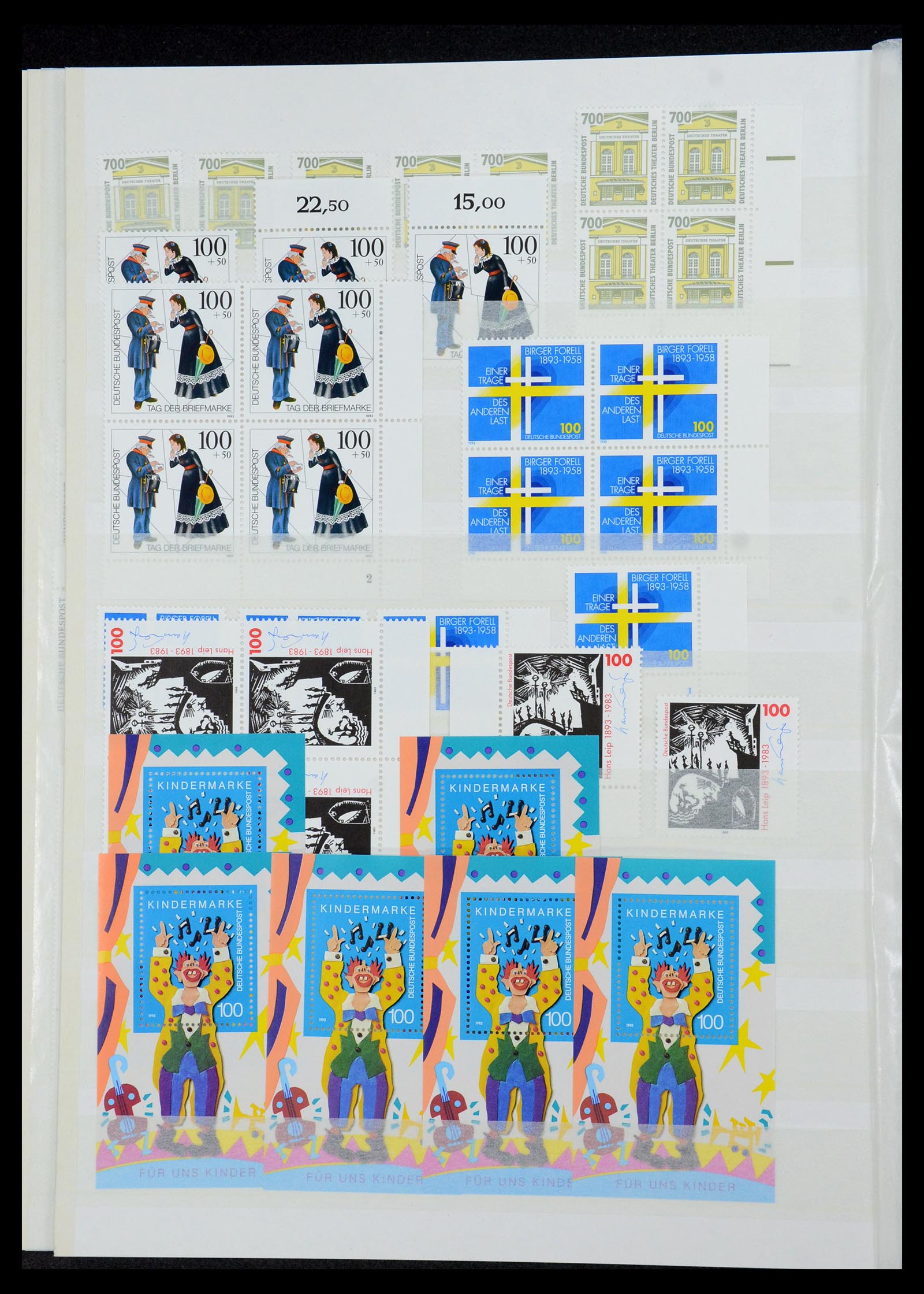 35909 370 - Stamp Collection 35909 Bundespost 1949-2000.