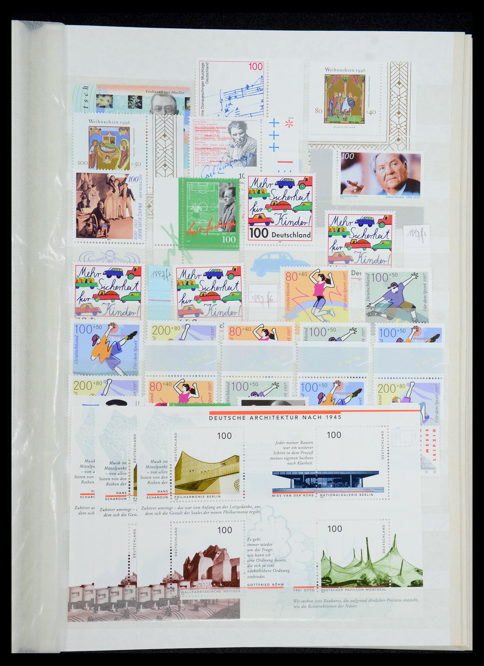 35909 394 - Stamp Collection 35909 Bundespost 1949-2000.