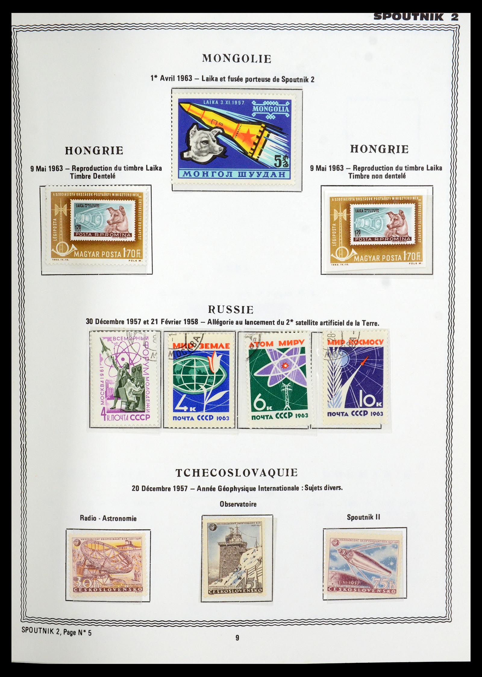 35910 0014 - Stamp Collection 35910 Aerospace 1957-1993.