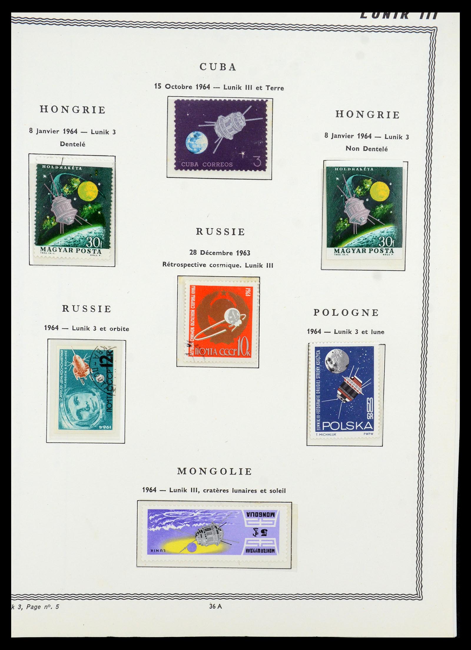 35910 0044 - Stamp Collection 35910 Aerospace 1957-1993.