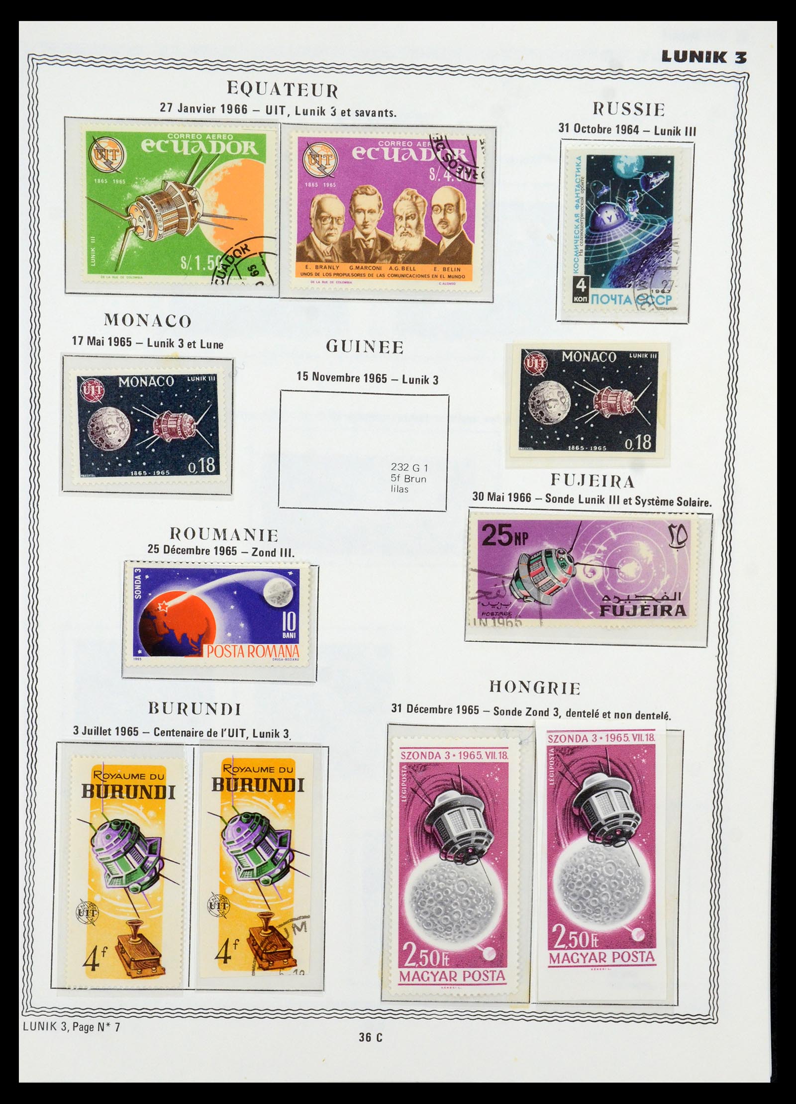35910 0045 - Stamp Collection 35910 Aerospace 1957-1993.