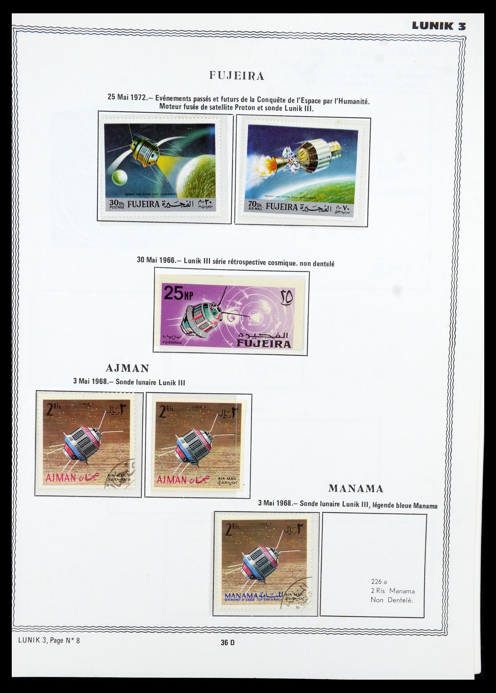 35910 0046 - Stamp Collection 35910 Aerospace 1957-1993.