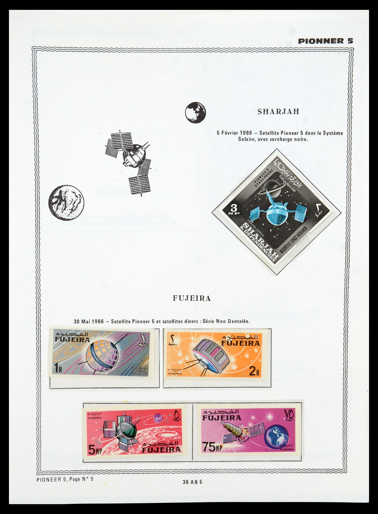 35910 0053 - Stamp Collection 35910 Aerospace 1957-1993.