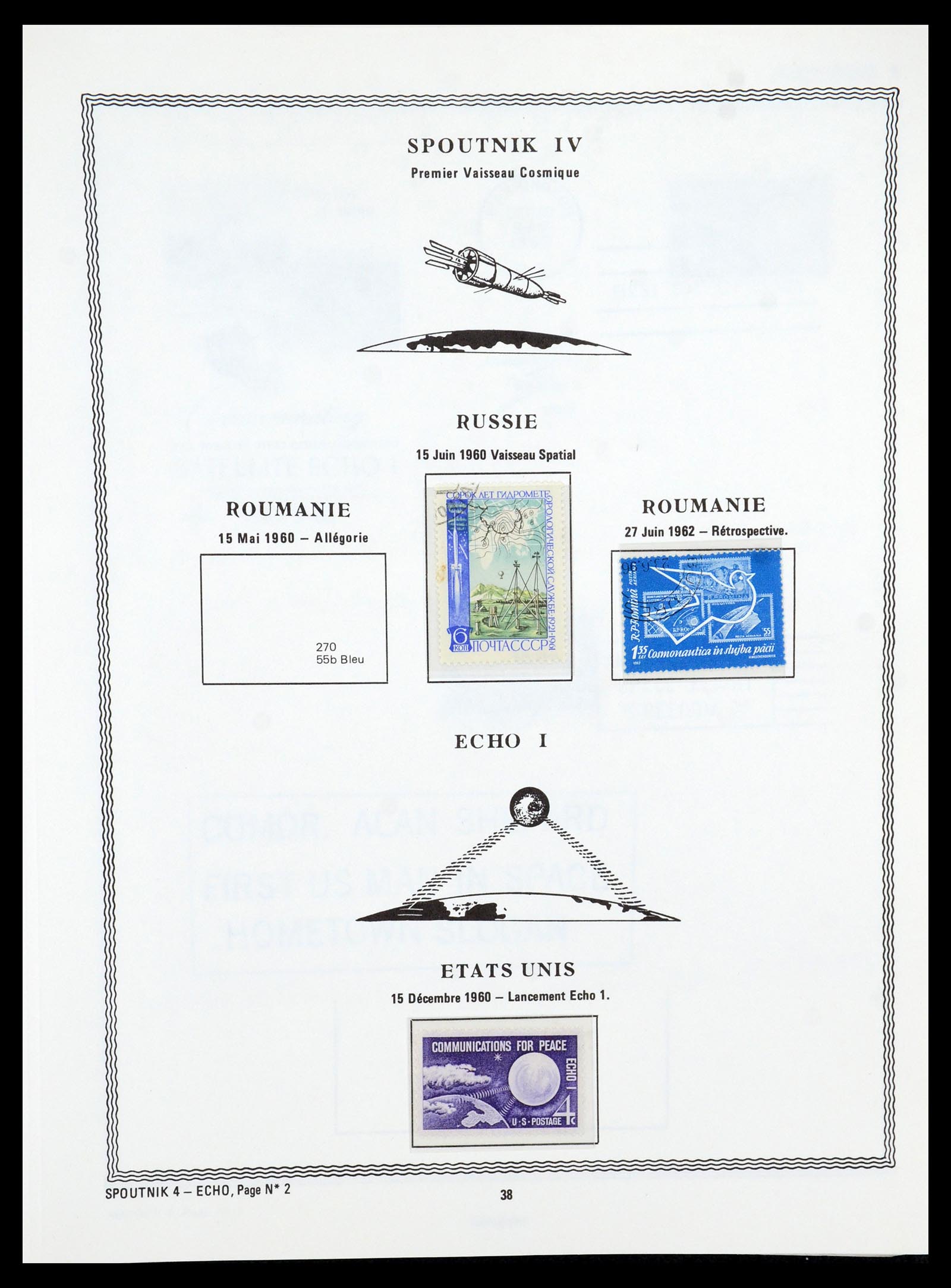 35910 0055 - Stamp Collection 35910 Aerospace 1957-1993.