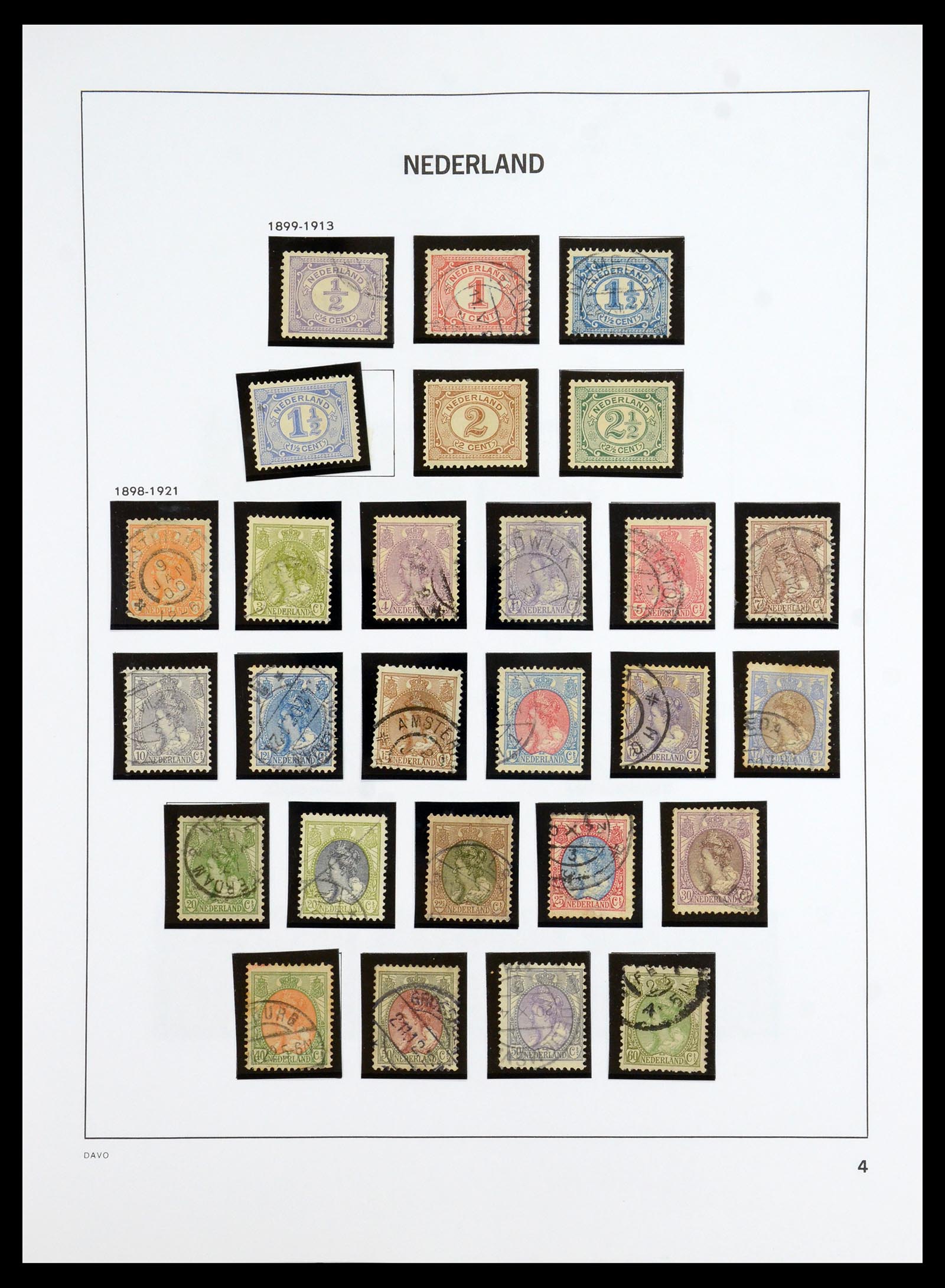 35911 005 - Postzegelverzameling 35911 Nederland 1852-1989.
