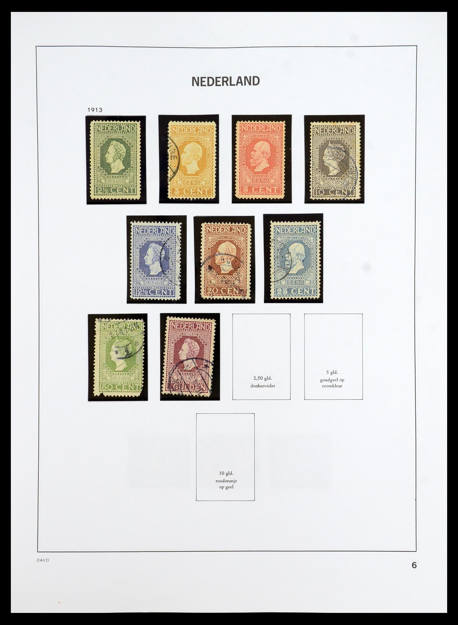 35911 007 - Postzegelverzameling 35911 Nederland 1852-1989.