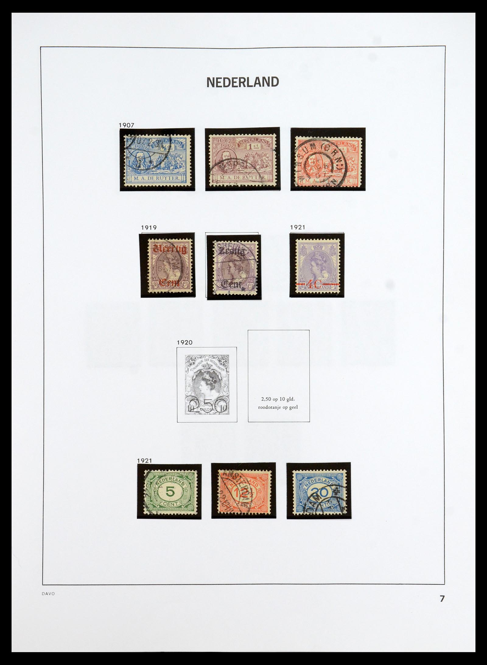 35911 008 - Postzegelverzameling 35911 Nederland 1852-1989.