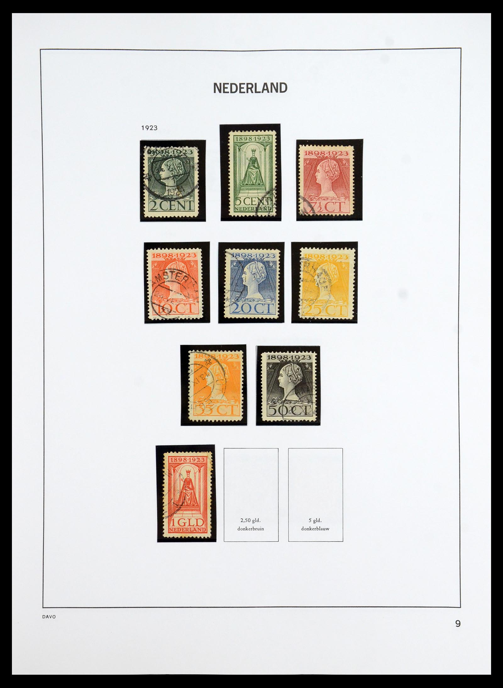 35911 010 - Postzegelverzameling 35911 Nederland 1852-1989.