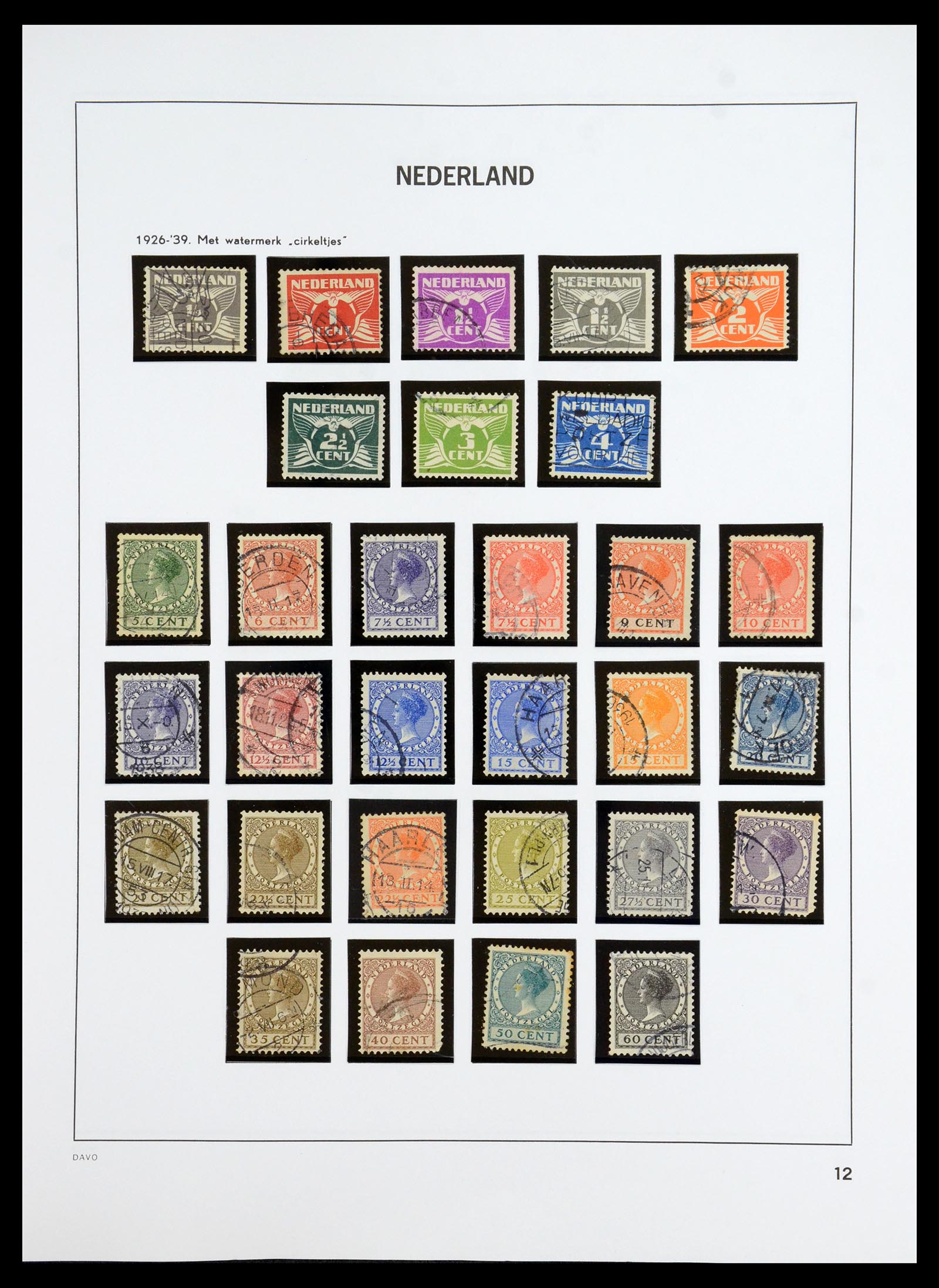 35911 013 - Postzegelverzameling 35911 Nederland 1852-1989.