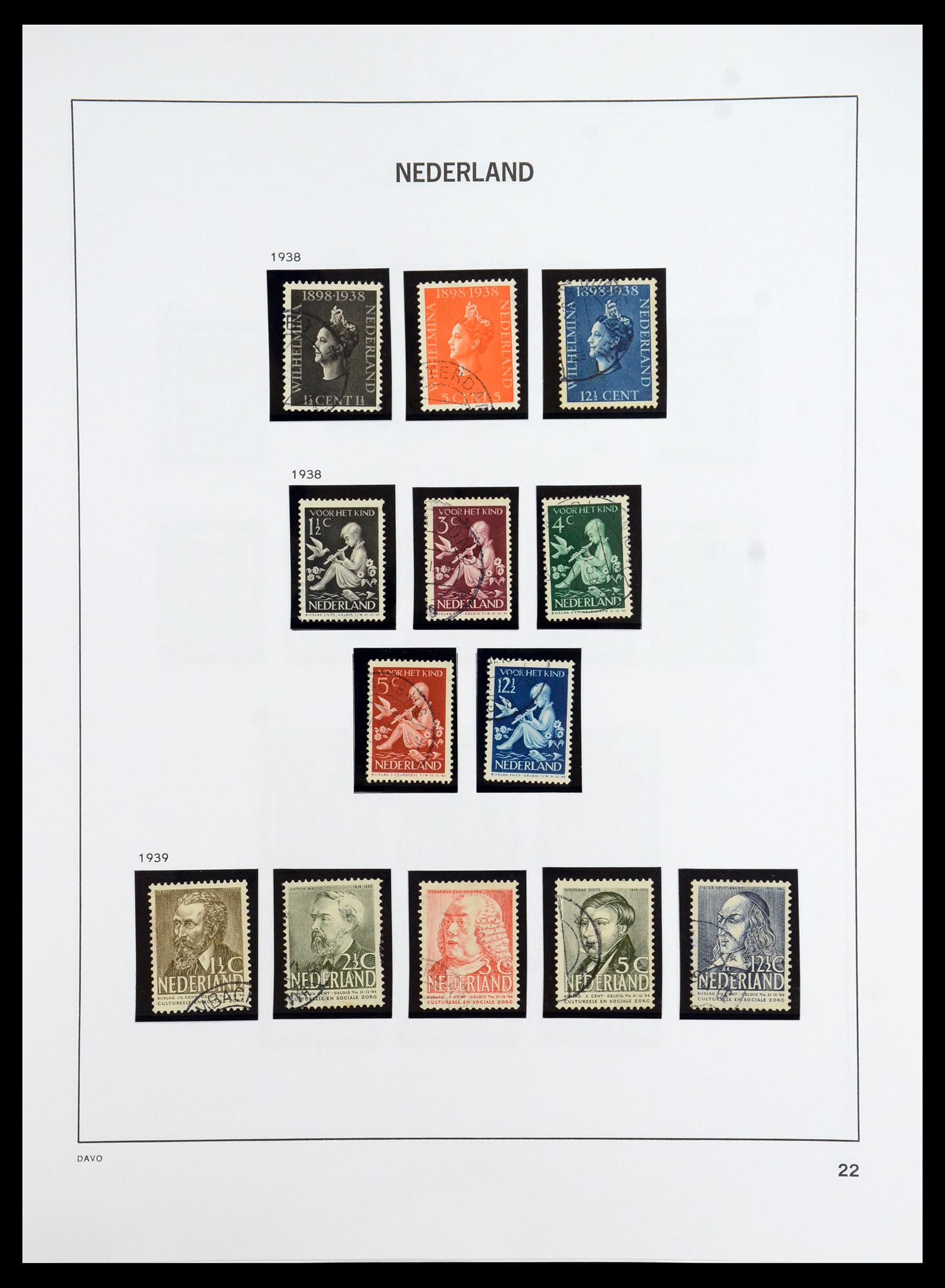 35911 023 - Postzegelverzameling 35911 Nederland 1852-1989.