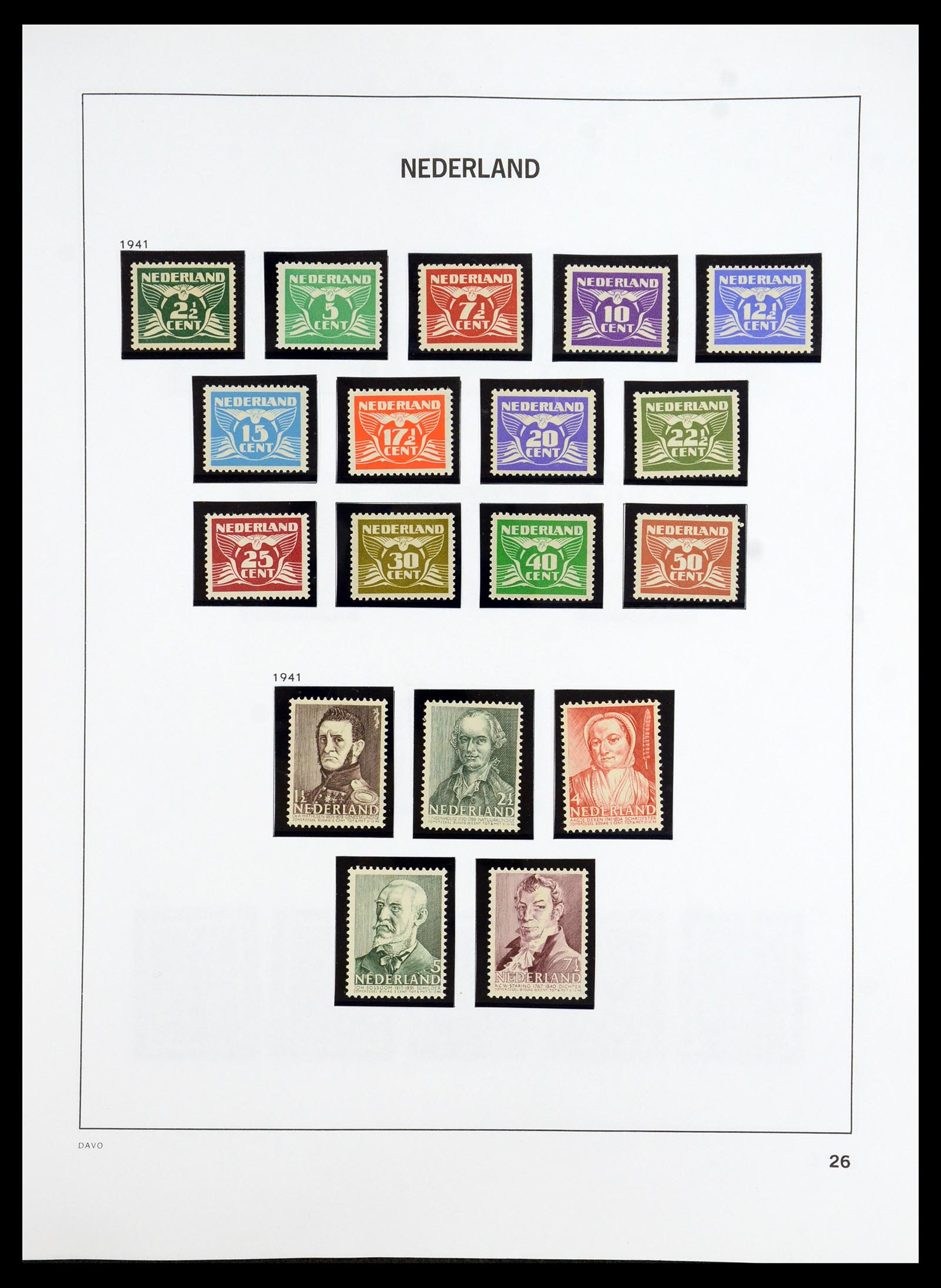 35911 027 - Postzegelverzameling 35911 Nederland 1852-1989.