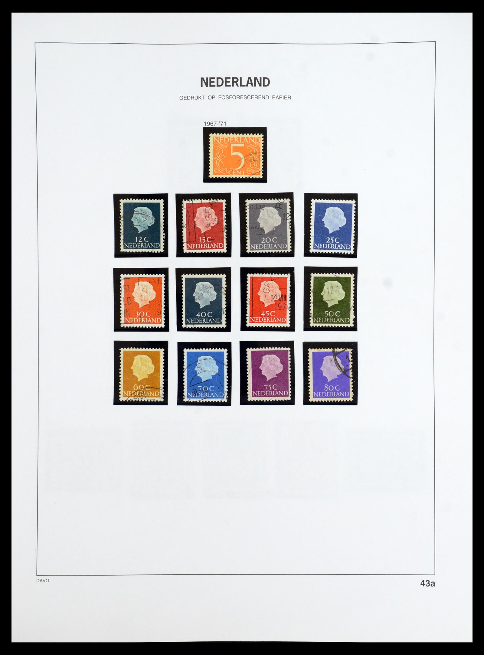 35911 044 - Postzegelverzameling 35911 Nederland 1852-1989.