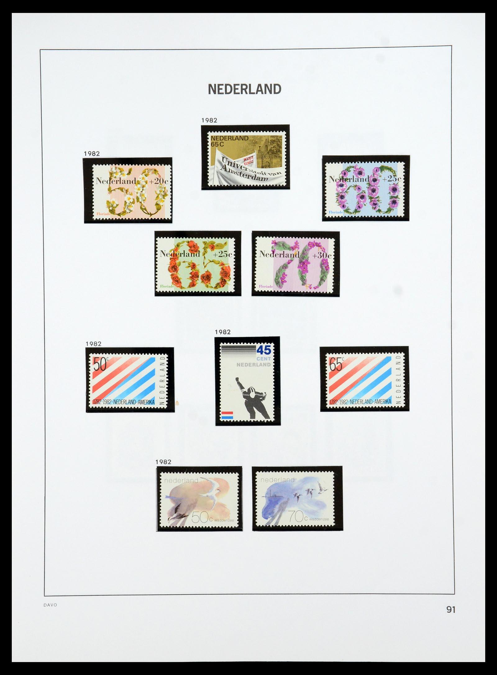 35911 094 - Postzegelverzameling 35911 Nederland 1852-1989.