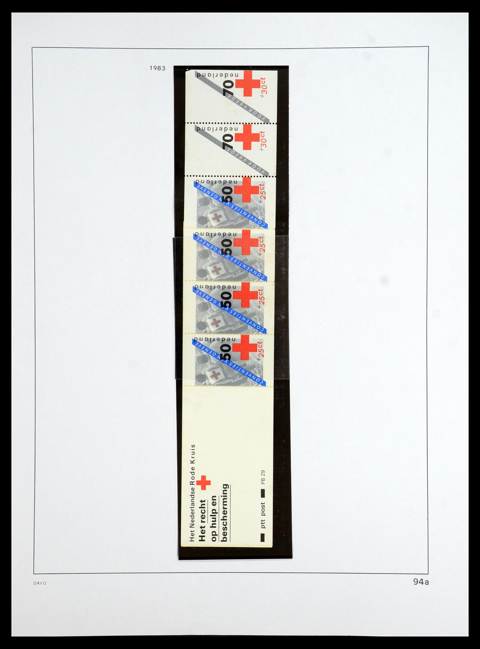 35911 098 - Postzegelverzameling 35911 Nederland 1852-1989.