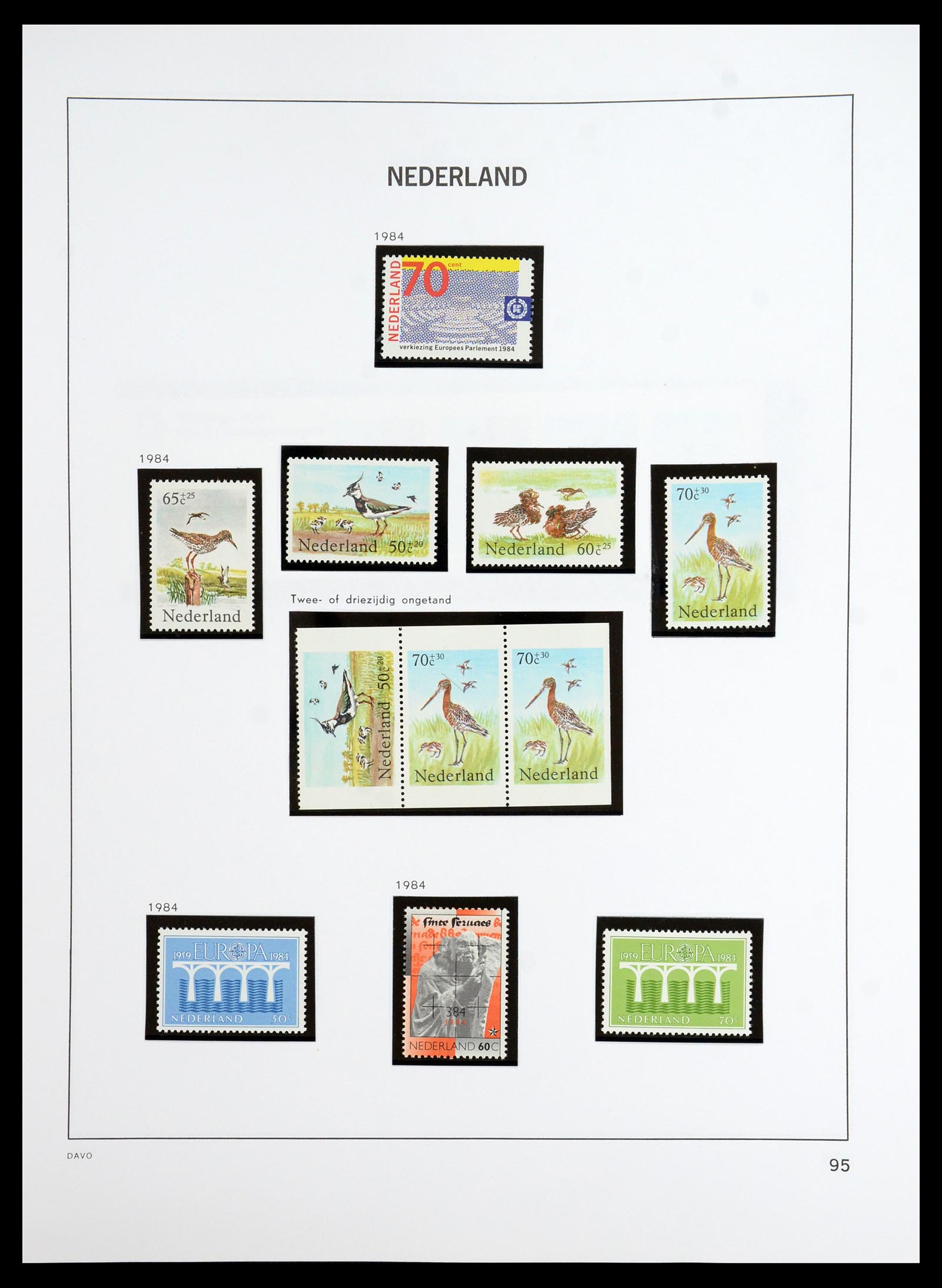 35911 099 - Postzegelverzameling 35911 Nederland 1852-1989.