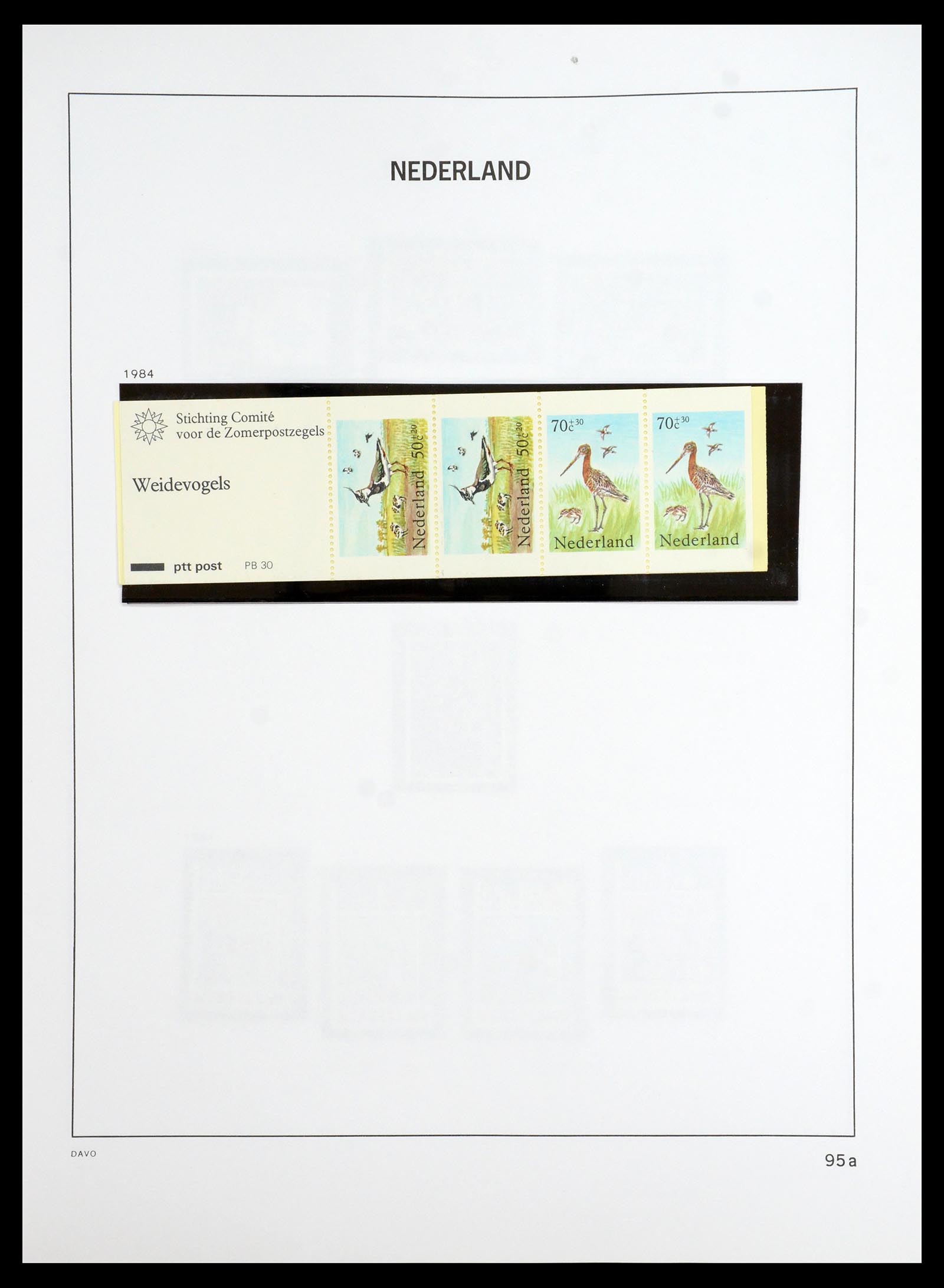 35911 100 - Postzegelverzameling 35911 Nederland 1852-1989.