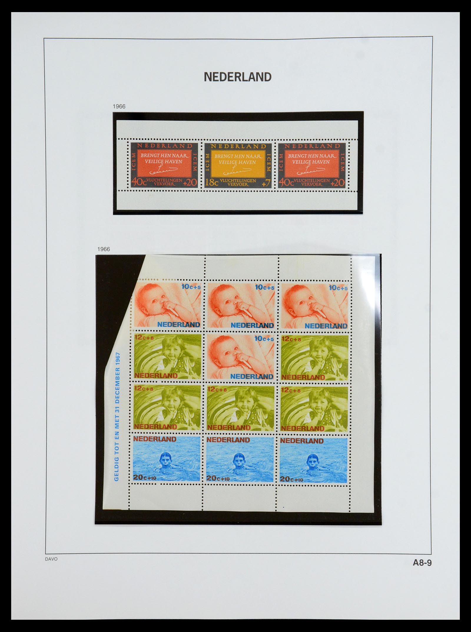 35911 126 - Postzegelverzameling 35911 Nederland 1852-1989.