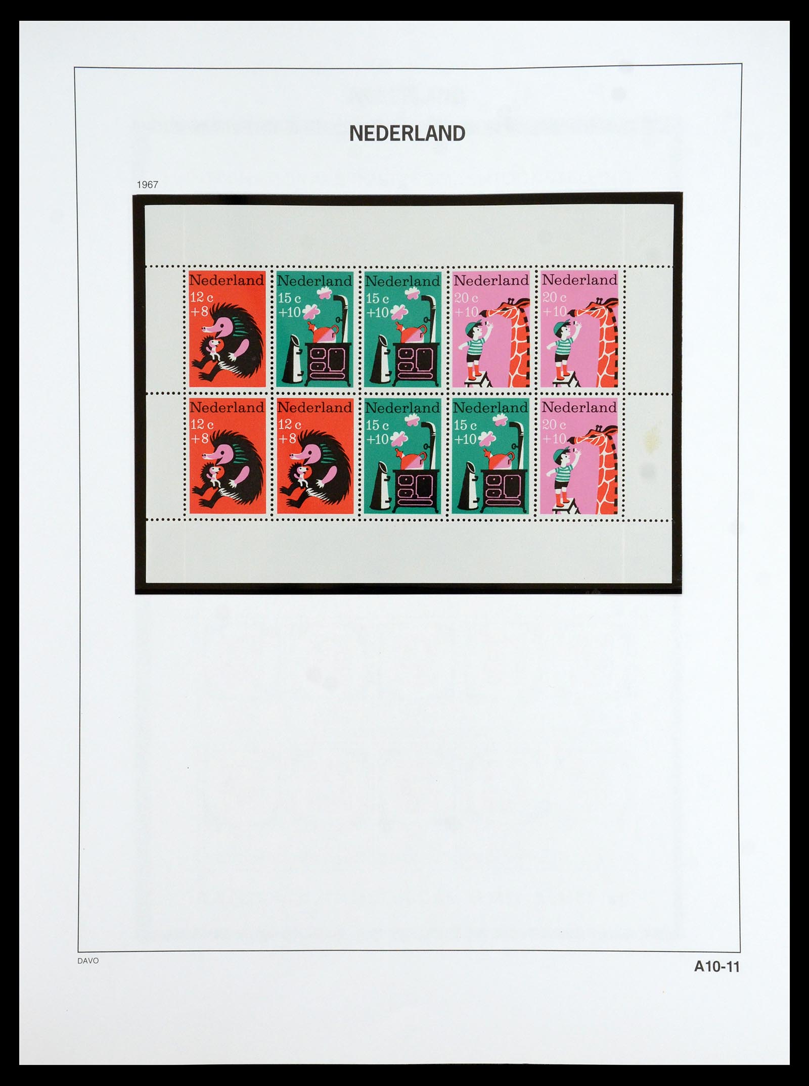 35911 127 - Postzegelverzameling 35911 Nederland 1852-1989.