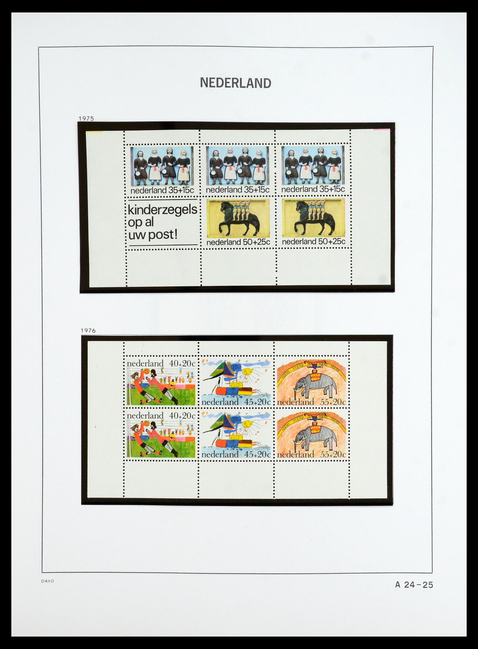 35911 136 - Postzegelverzameling 35911 Nederland 1852-1989.