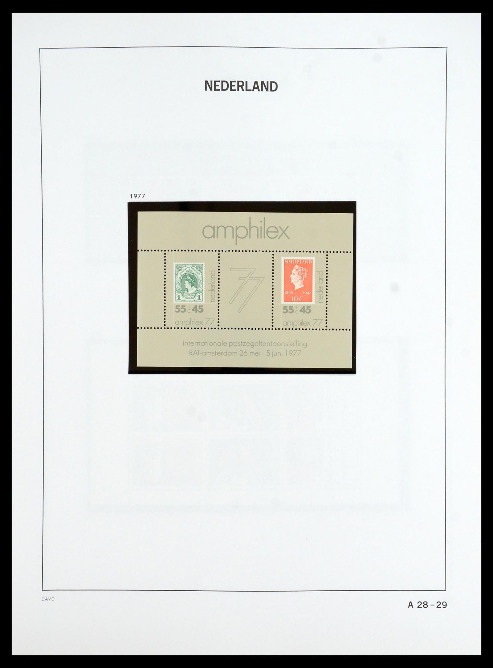 35911 138 - Postzegelverzameling 35911 Nederland 1852-1989.