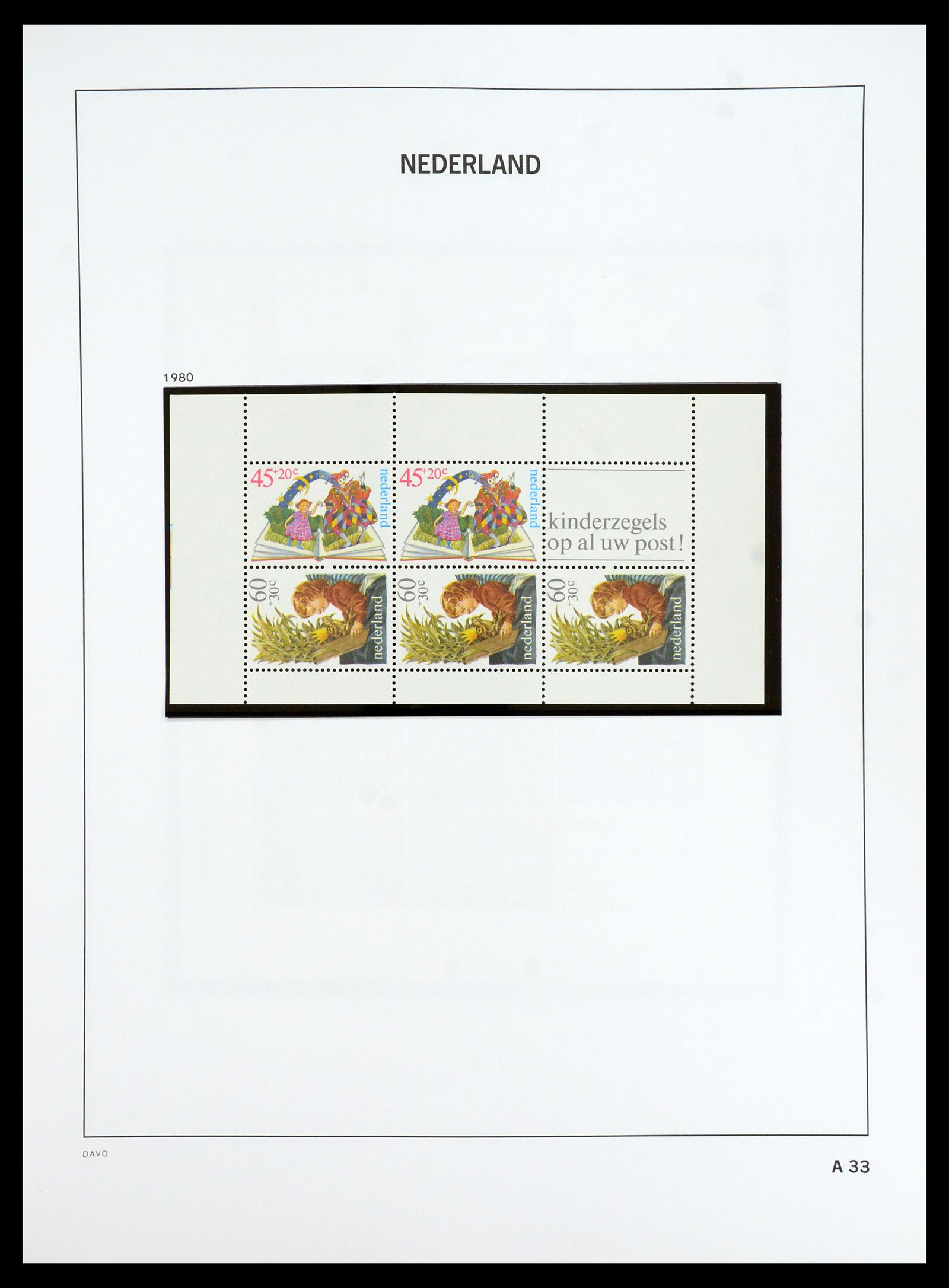 35911 141 - Postzegelverzameling 35911 Nederland 1852-1989.