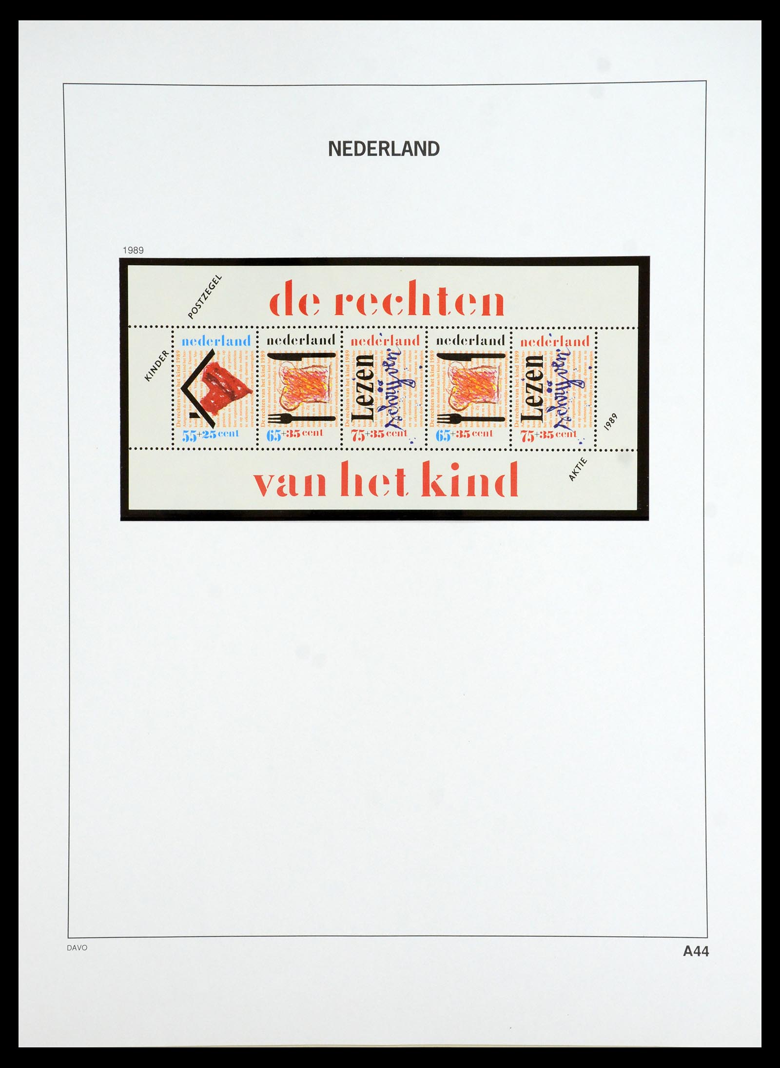 35911 152 - Postzegelverzameling 35911 Nederland 1852-1989.