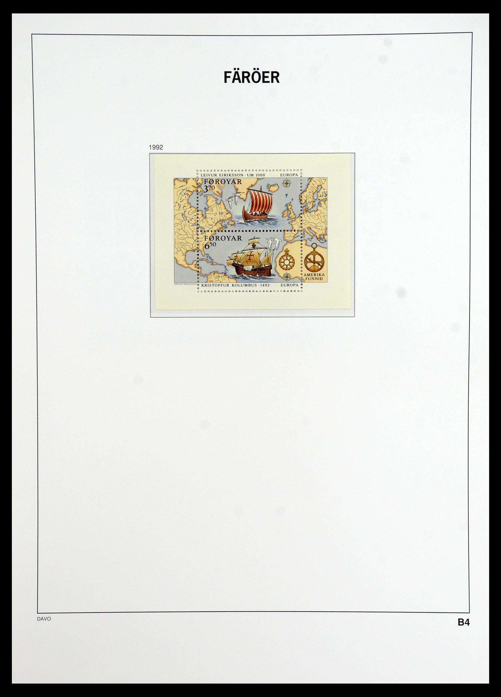 35912 040 - Postzegelverzameling 35912 Faeroer 1975-2005.