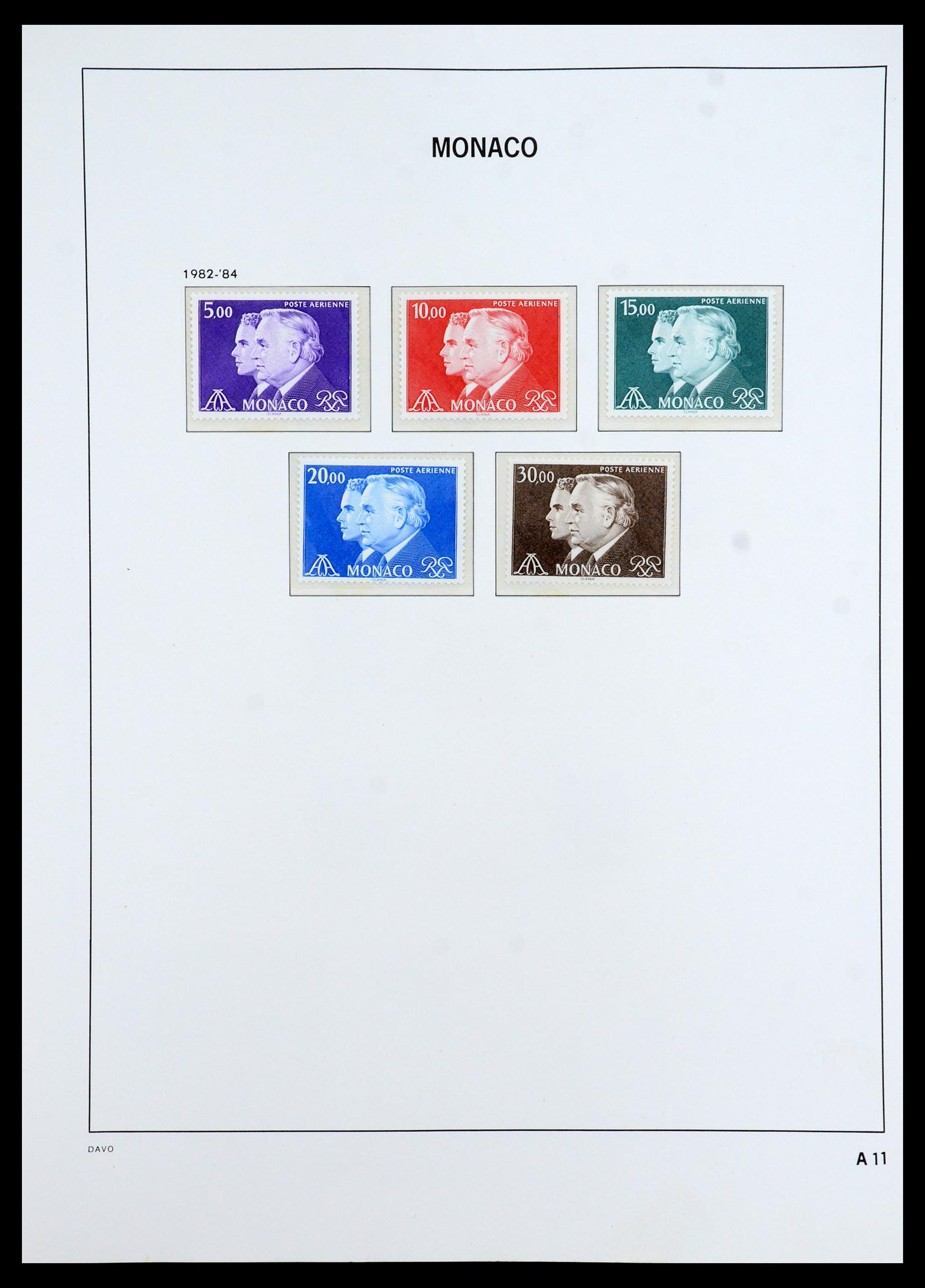 35913 085 - Stamp Collection 35913 Monaco 1885-1974.