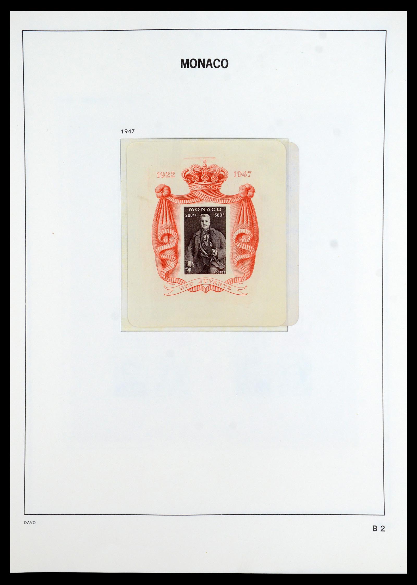 35913 091 - Postzegelverzameling 35913 Monaco 1885-1974.