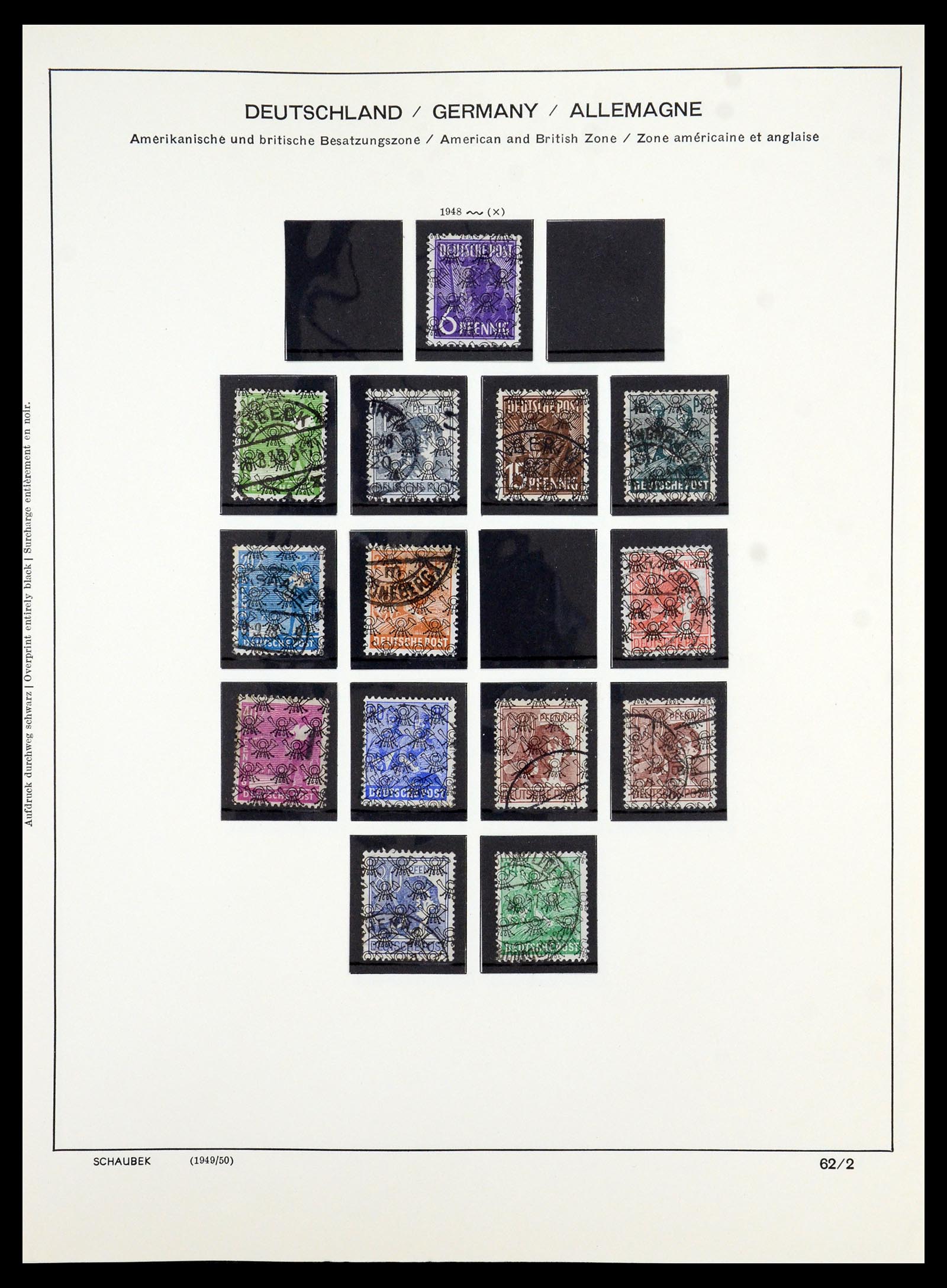 35914 003 - Stamp Collection 35914 German Zones 1945-1949.