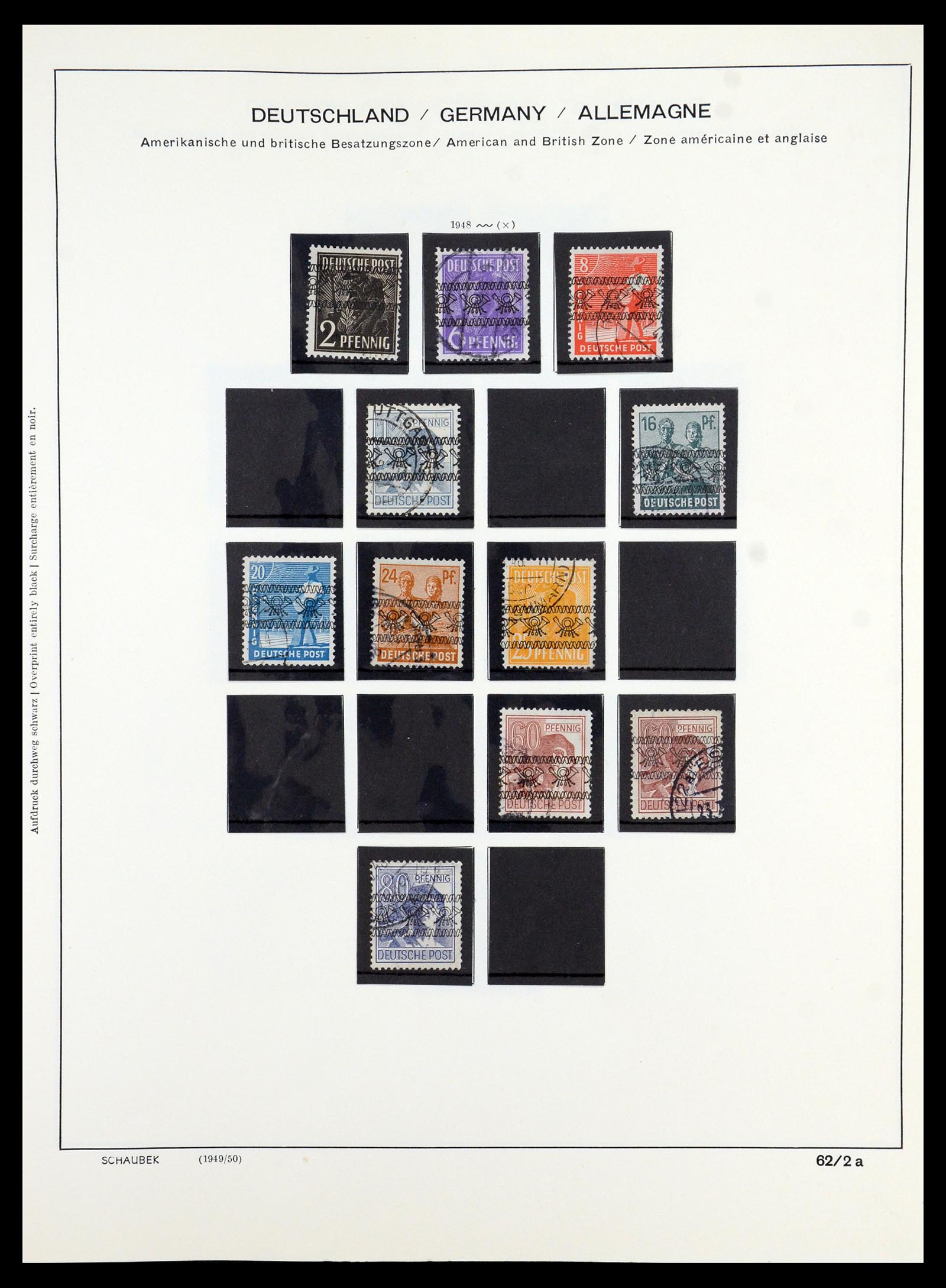 35914 004 - Stamp Collection 35914 German Zones 1945-1949.
