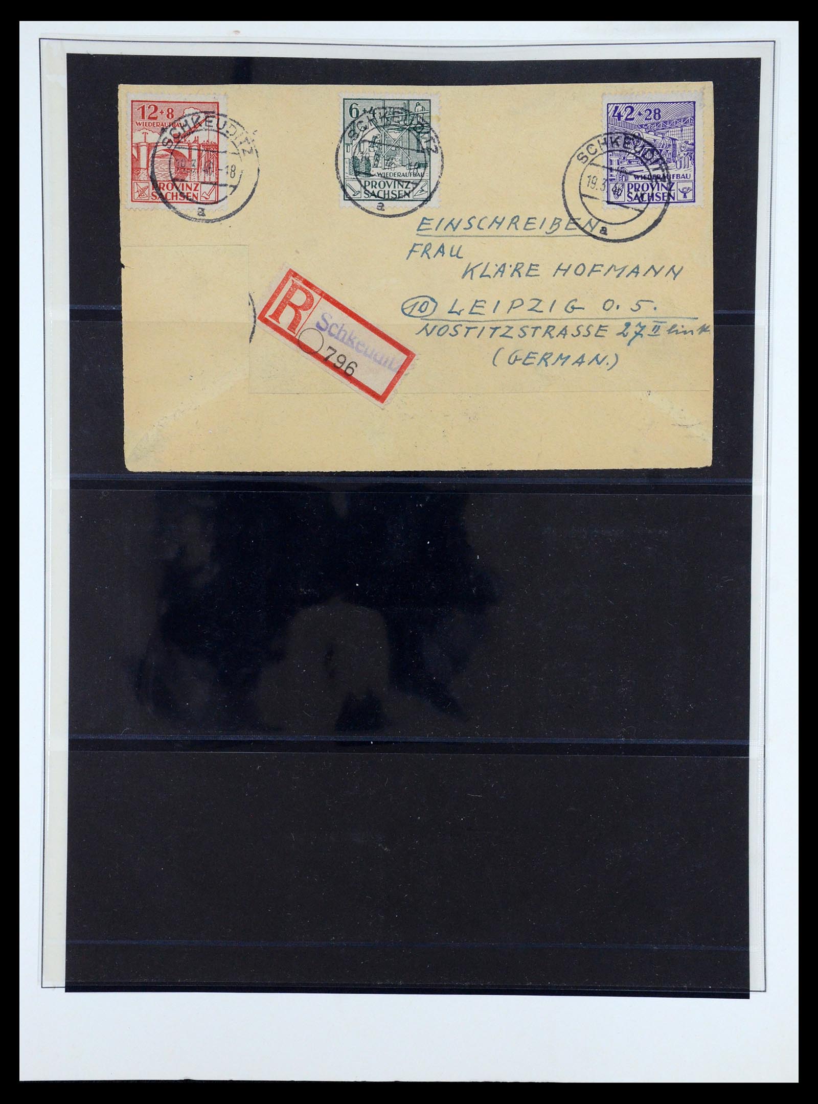 35914 043 - Stamp Collection 35914 German Zones 1945-1949.