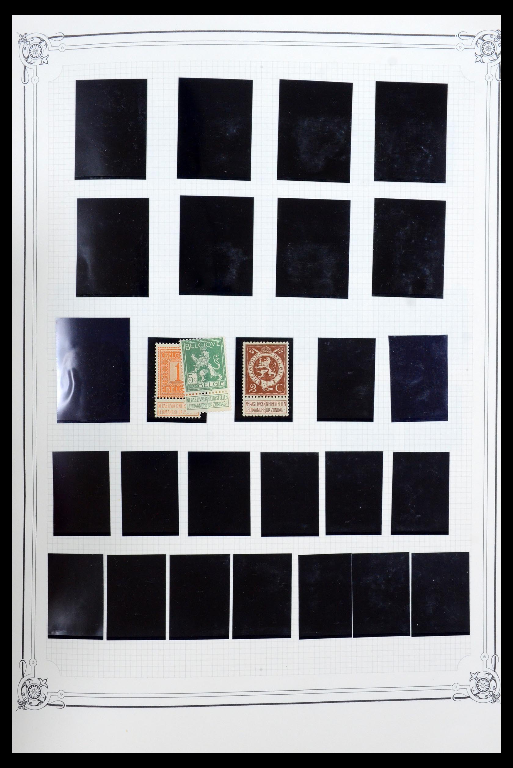 35917 001 - Stamp Collection 35917 Belgium 1870-1983.