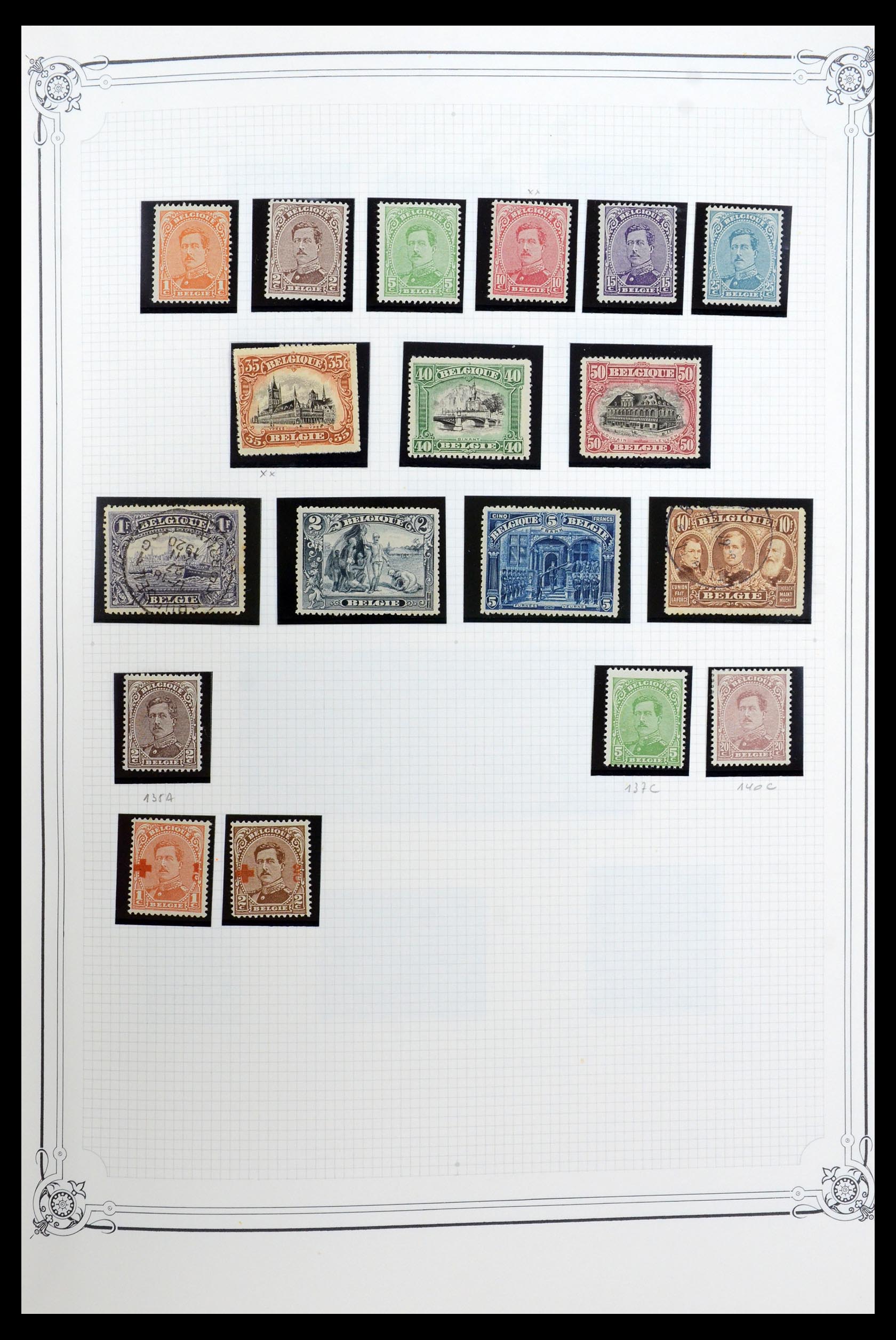 35917 002 - Stamp Collection 35917 Belgium 1870-1983.