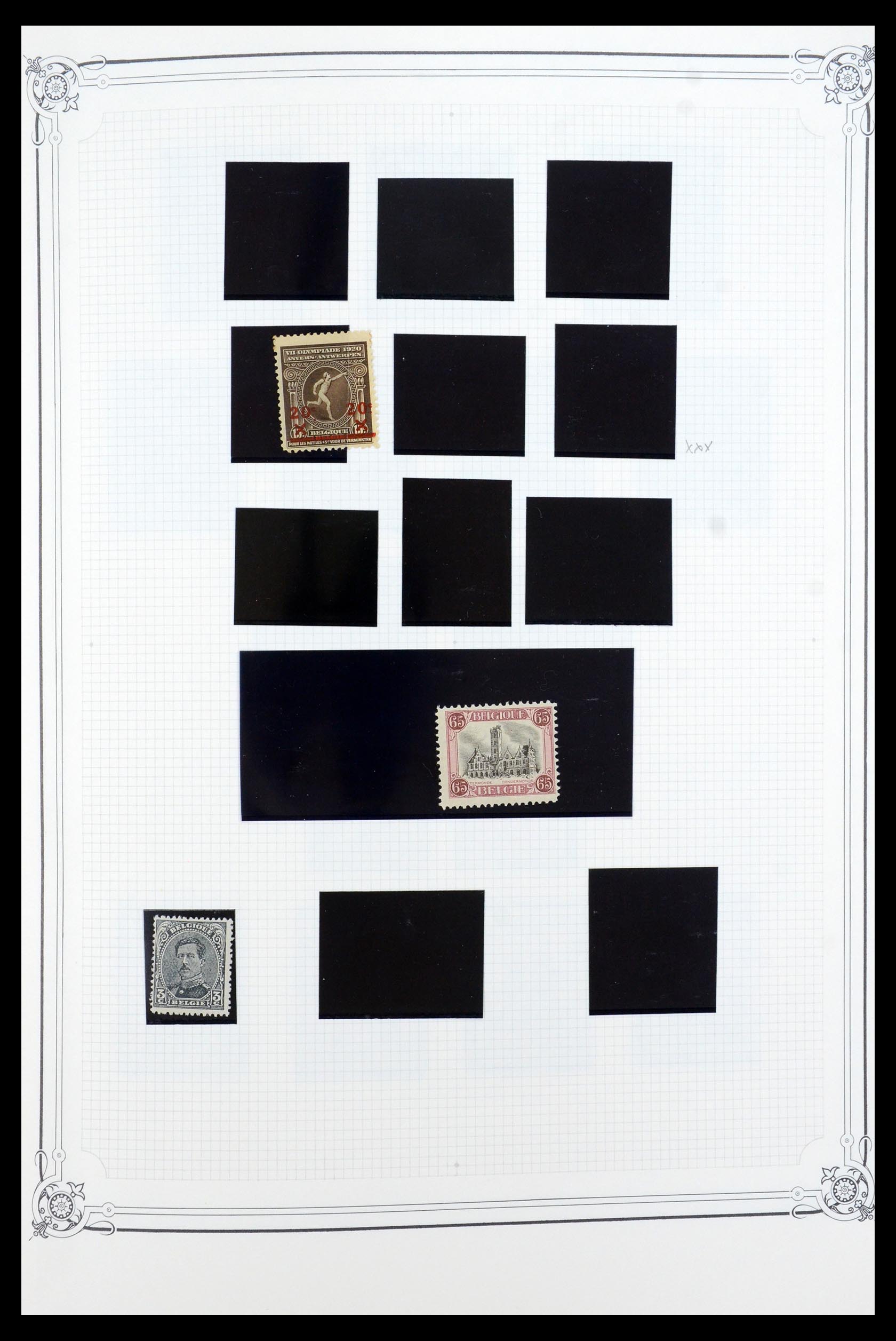 35917 003 - Stamp Collection 35917 Belgium 1870-1983.