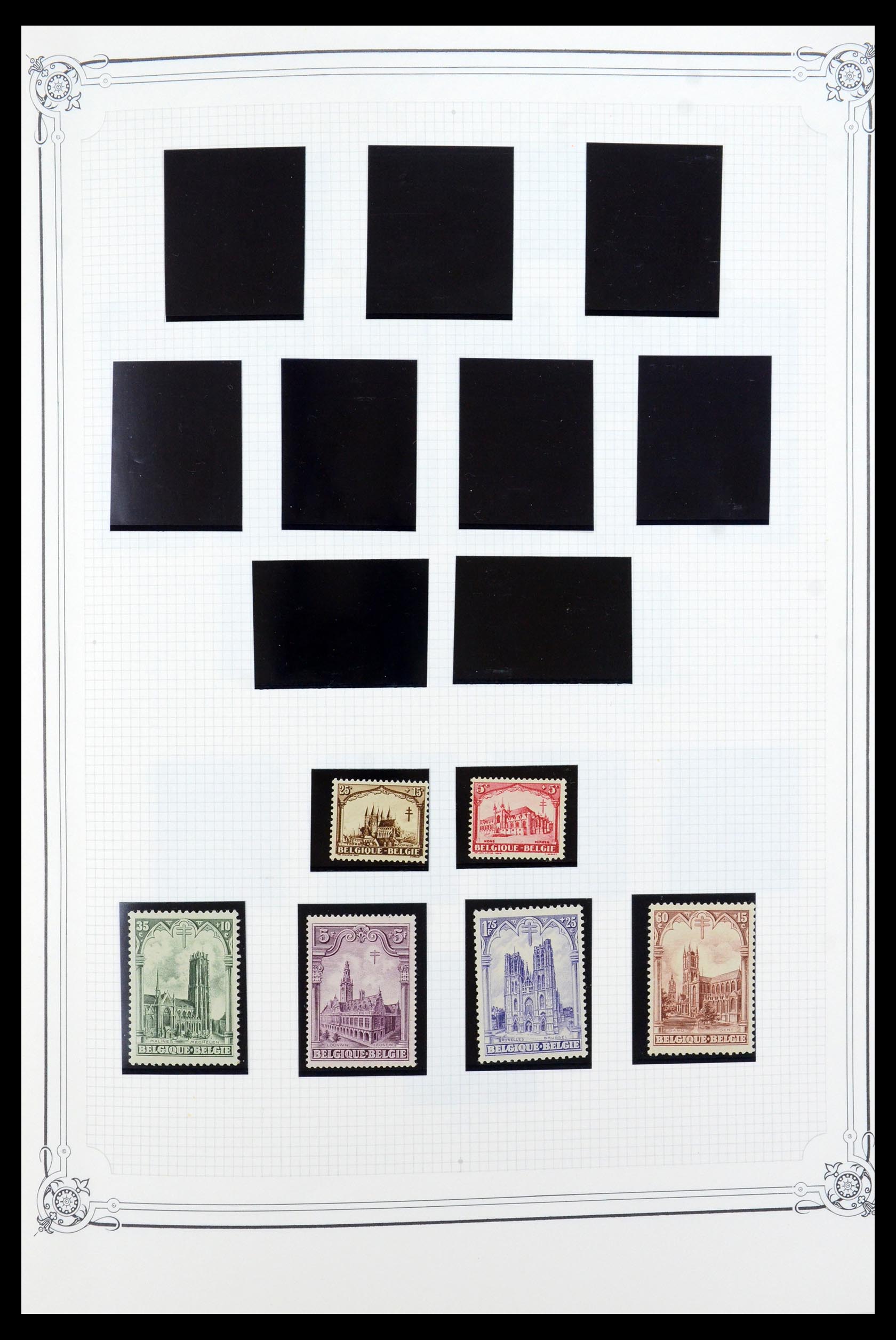 35917 004 - Stamp Collection 35917 Belgium 1870-1983.