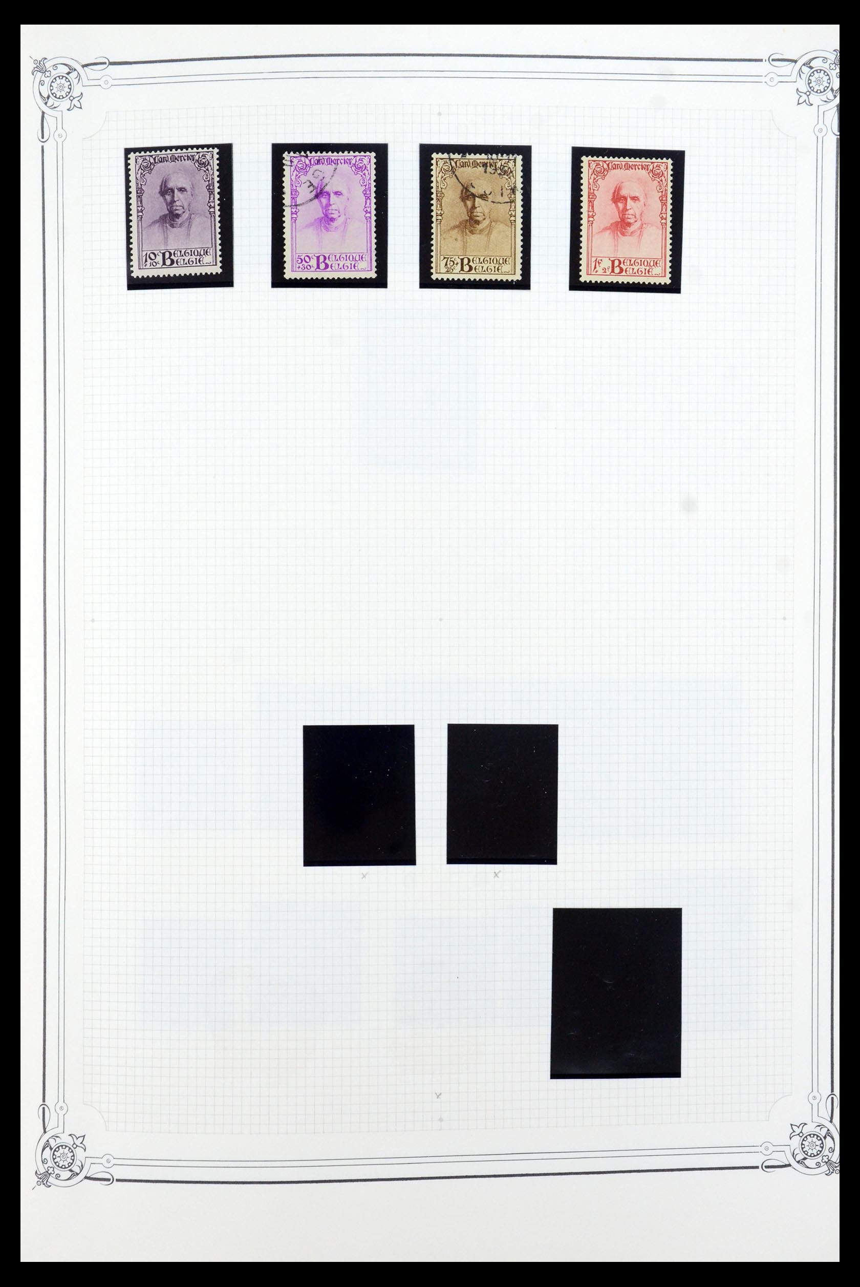 35917 007 - Stamp Collection 35917 Belgium 1870-1983.